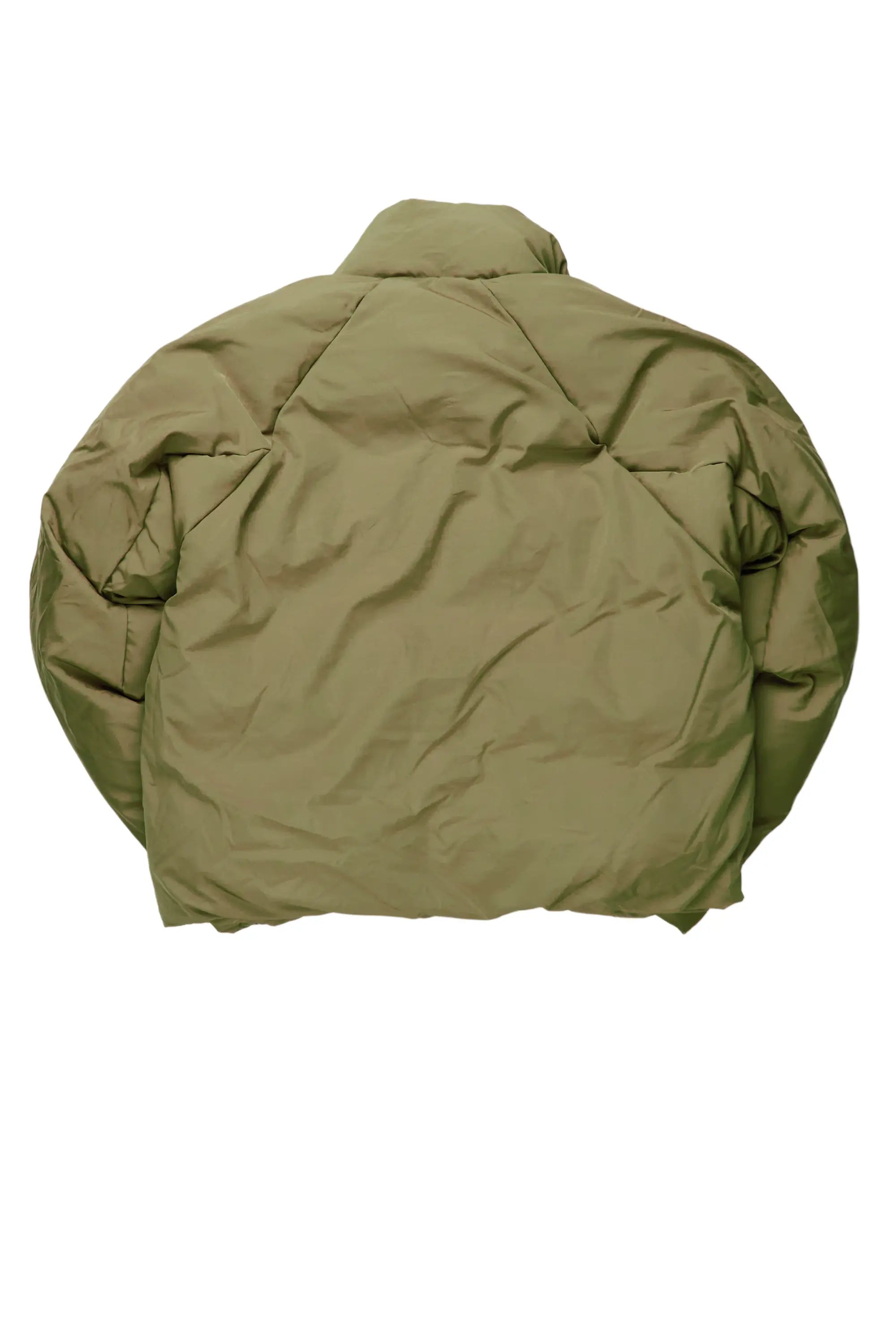 Damien Olive Puffer Jacket