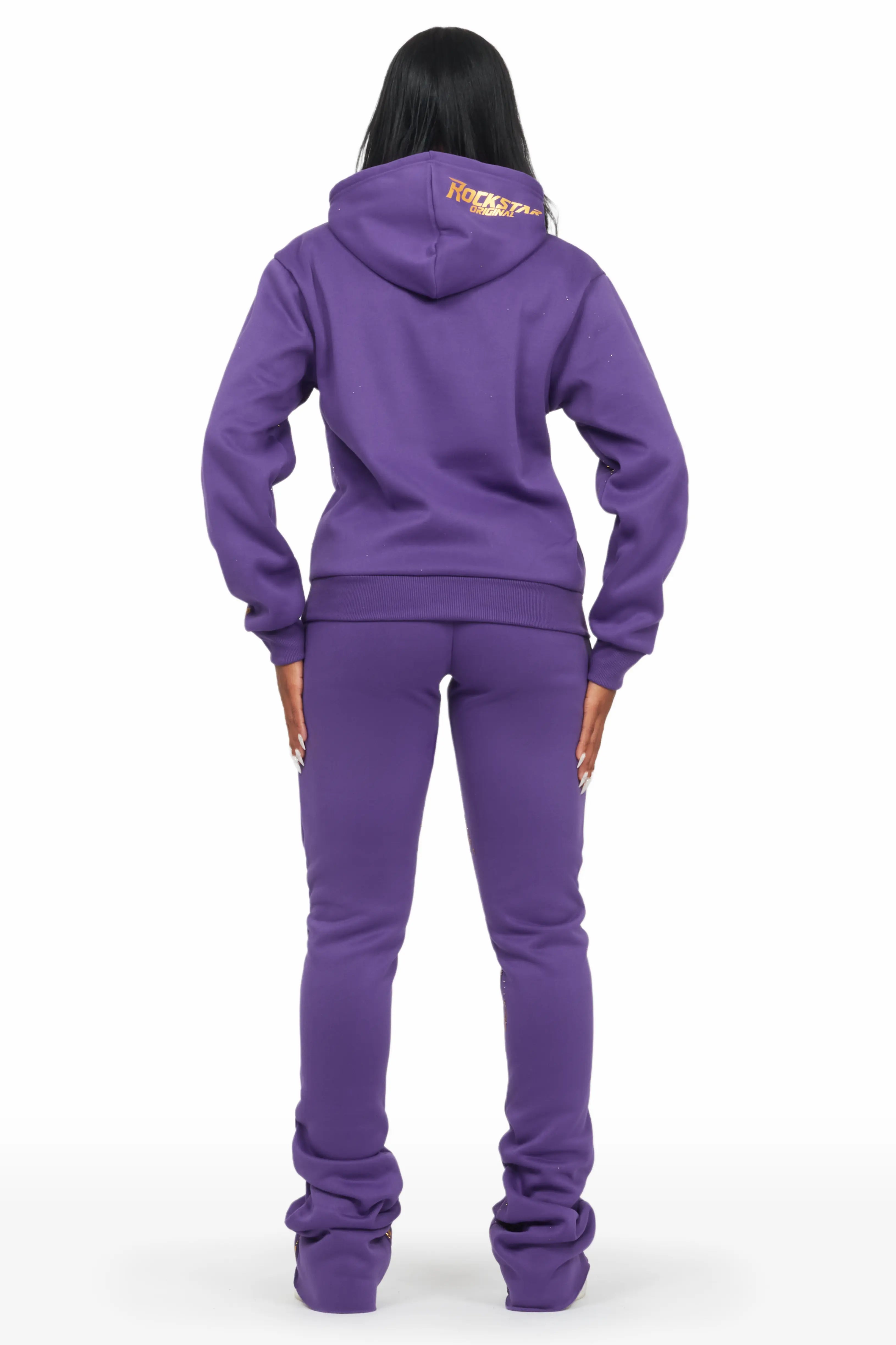 Alaina Purple Super Stacked Trackset