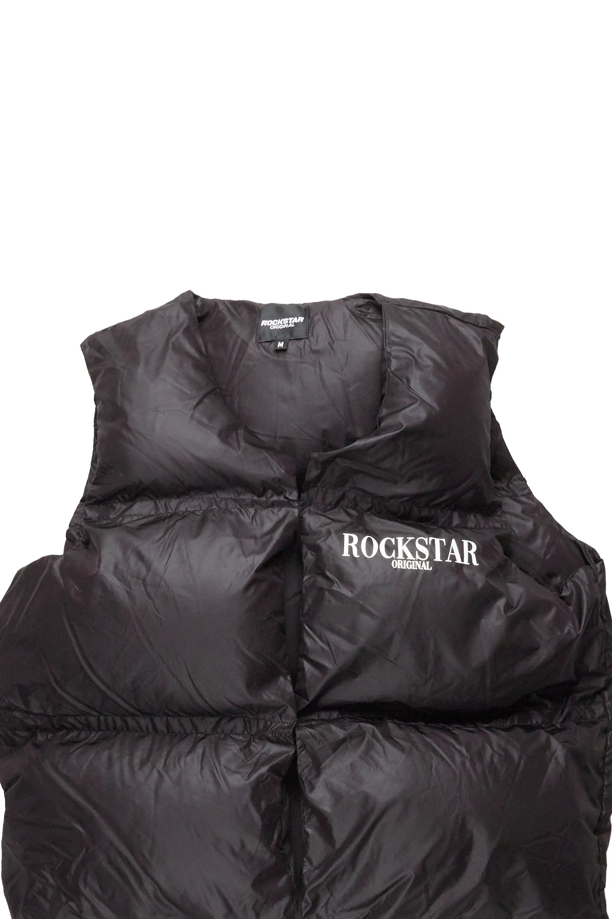 Frederick Black Puffer Vest