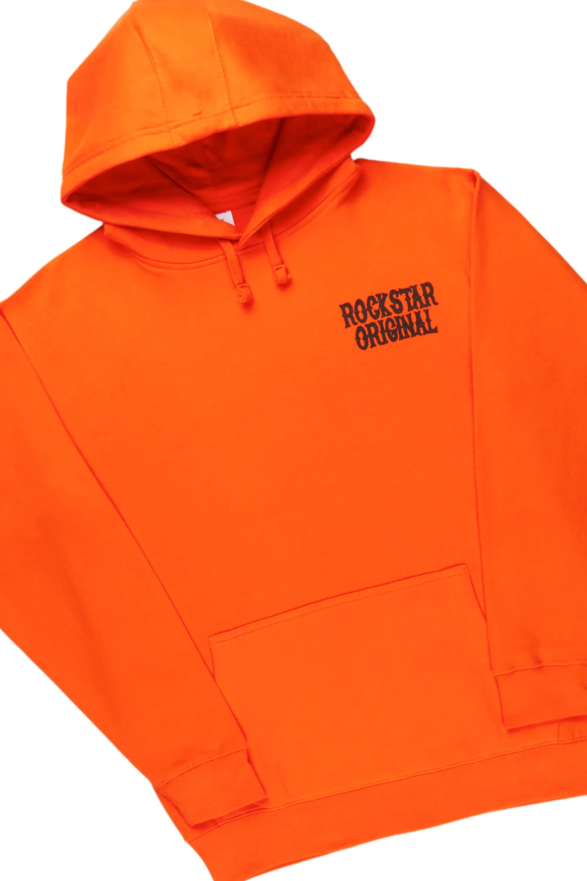 Deeler Orange/Black Hoodie Super Stacked Flare Track Set