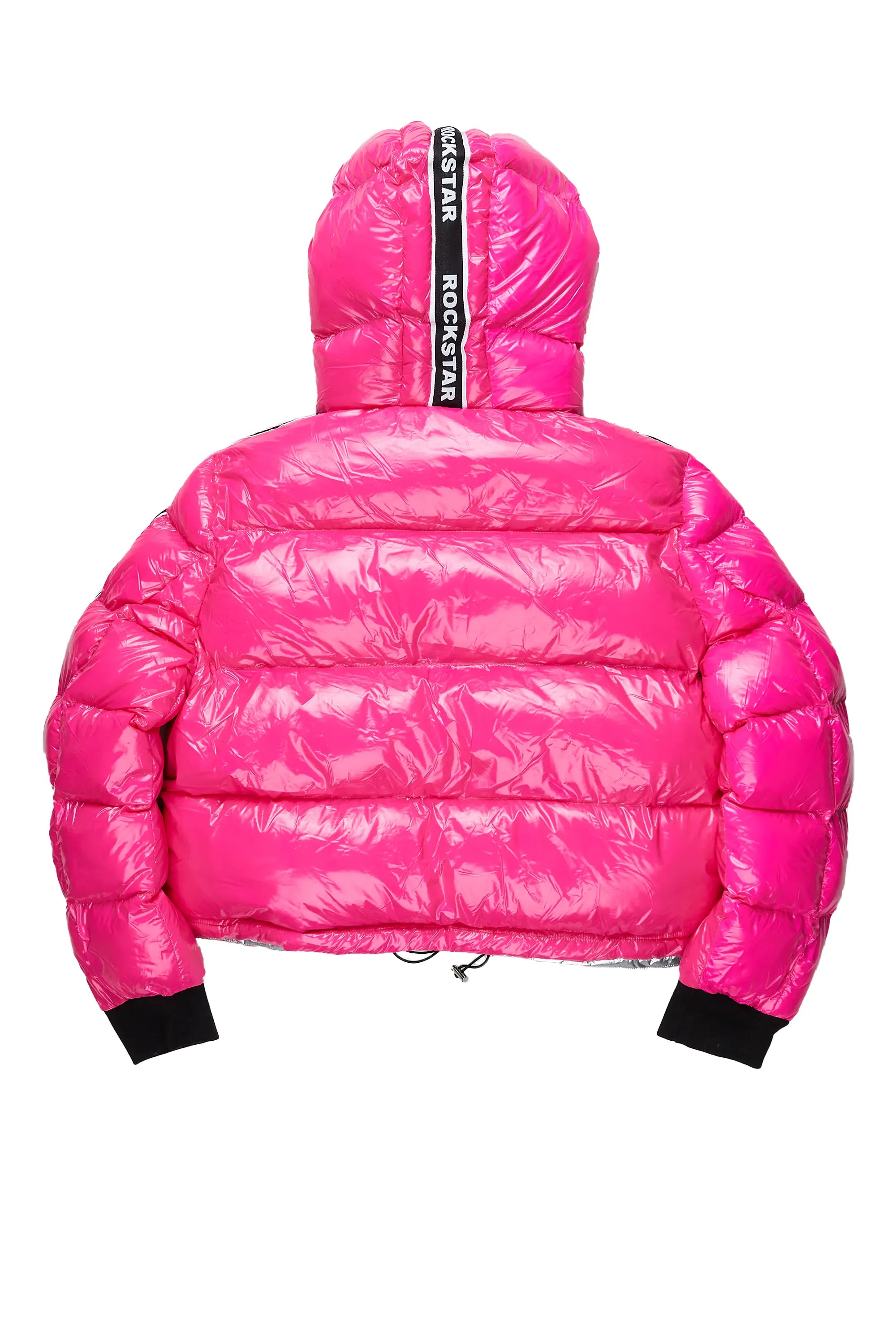 Jackey Hot Pink Puffer Jacket