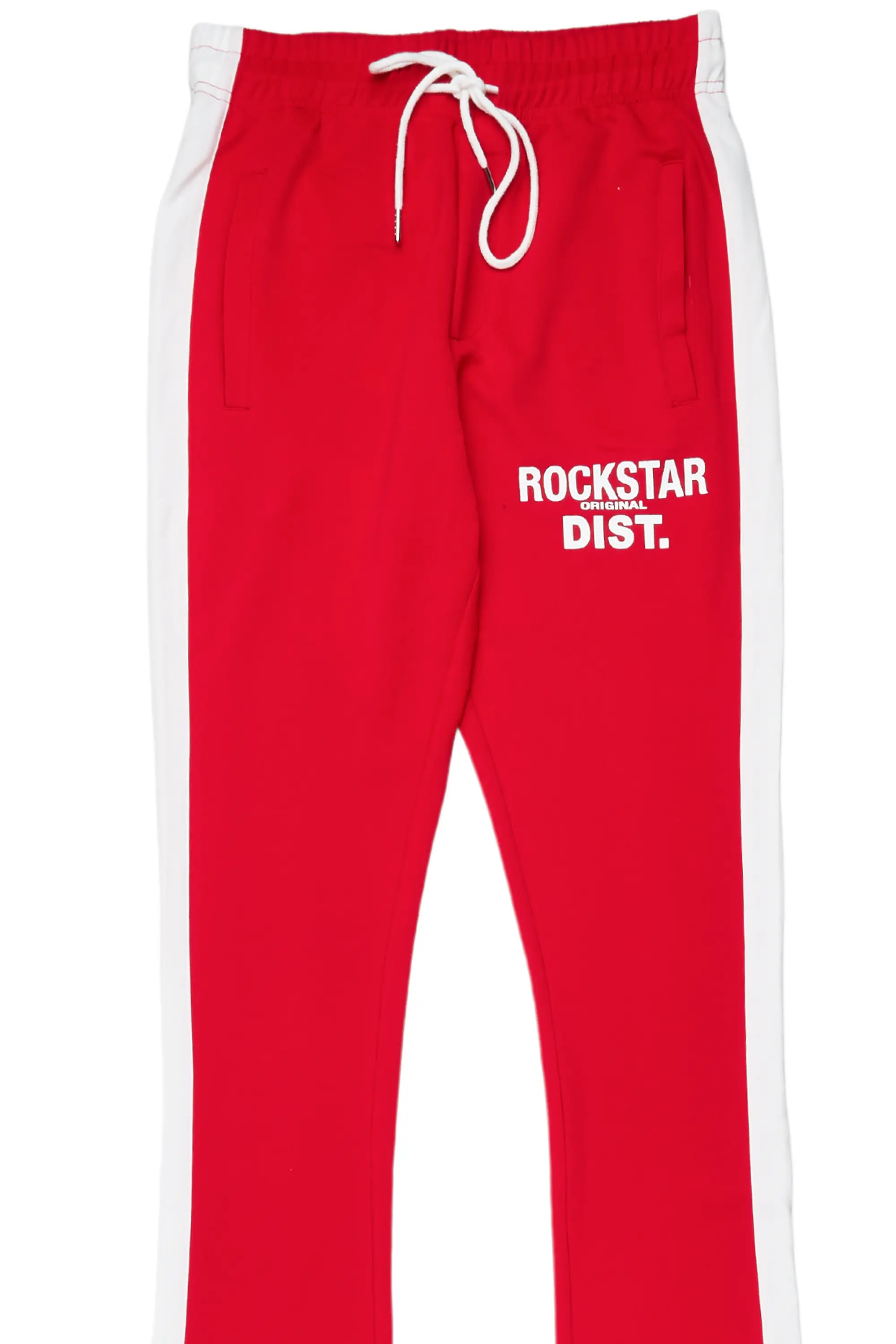 Landry Red Super Stacked Track Pant