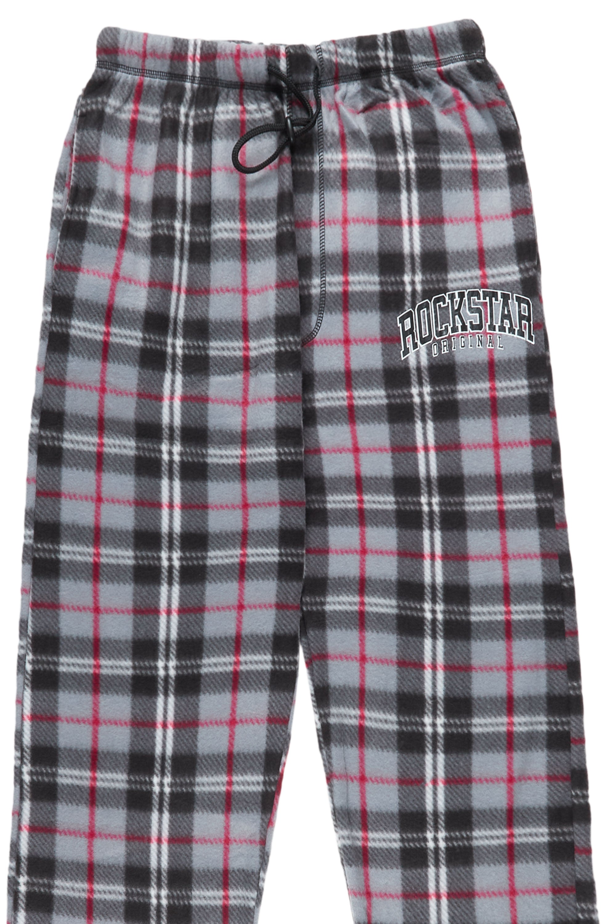 Nigel Grey/Black Plaid Pajamas