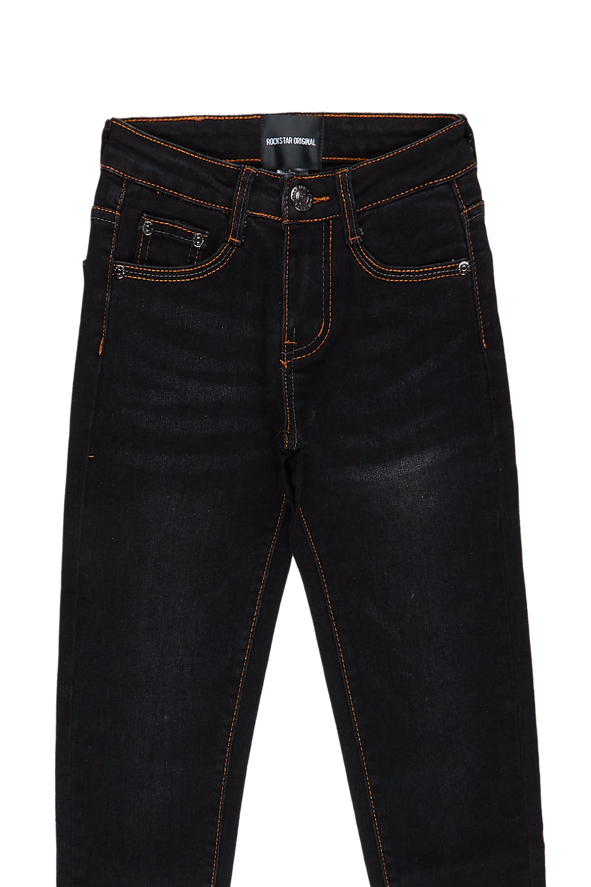 Boys Evander Black 5 Pocket Jean