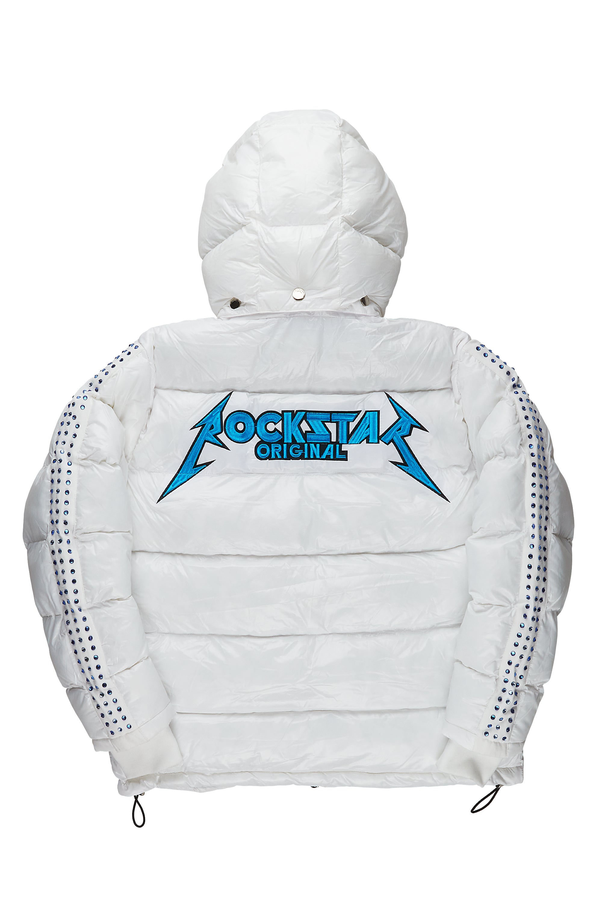 Brink White Heavy Puffer Jacket