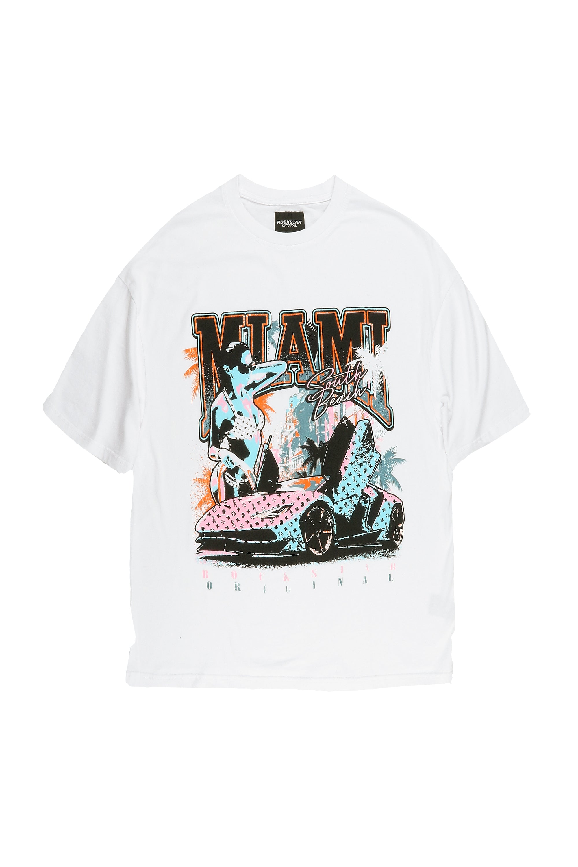 Drexell Off White Oversized Graphic T-Shirt