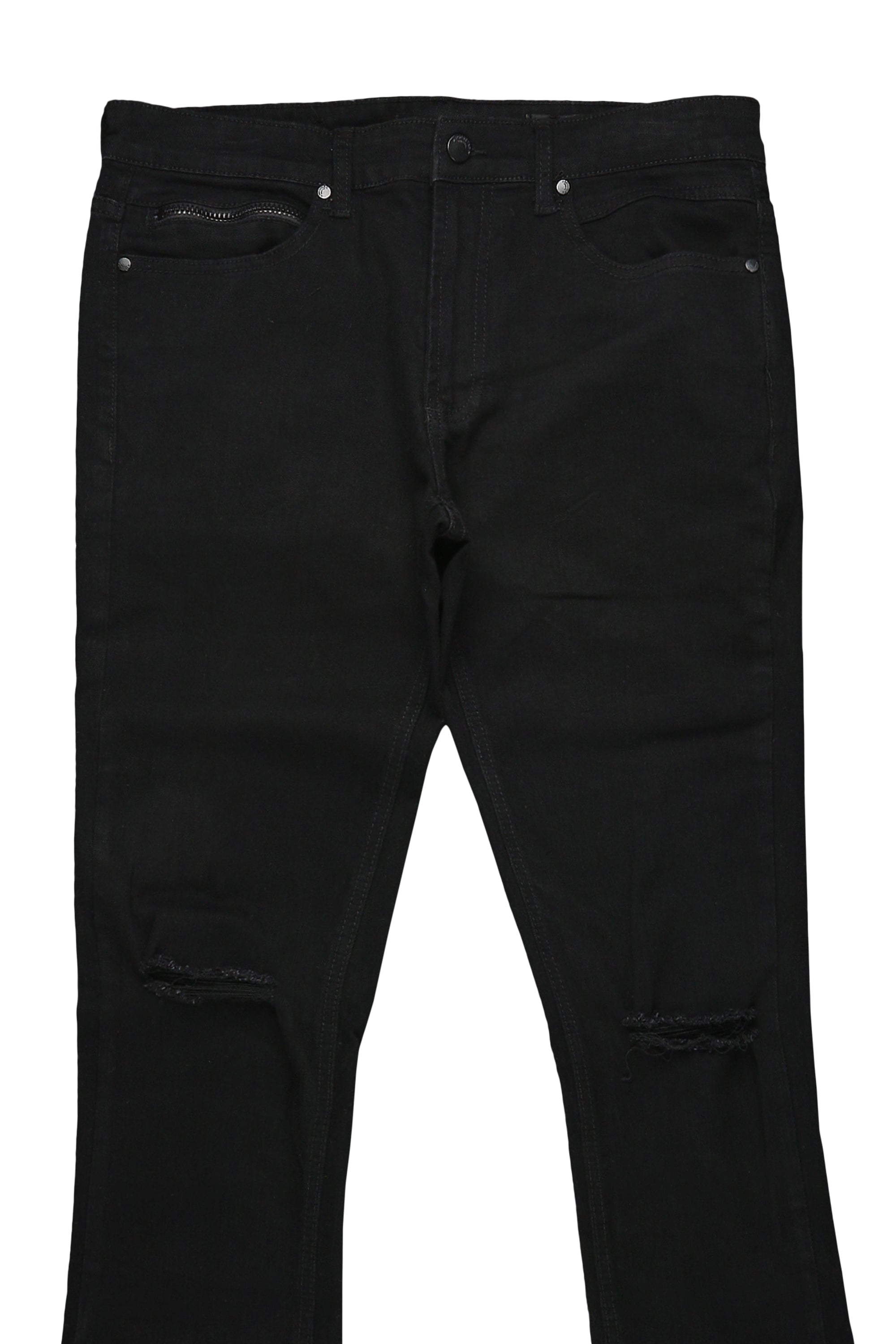 Josiah Black Super Stacked Flare Jean