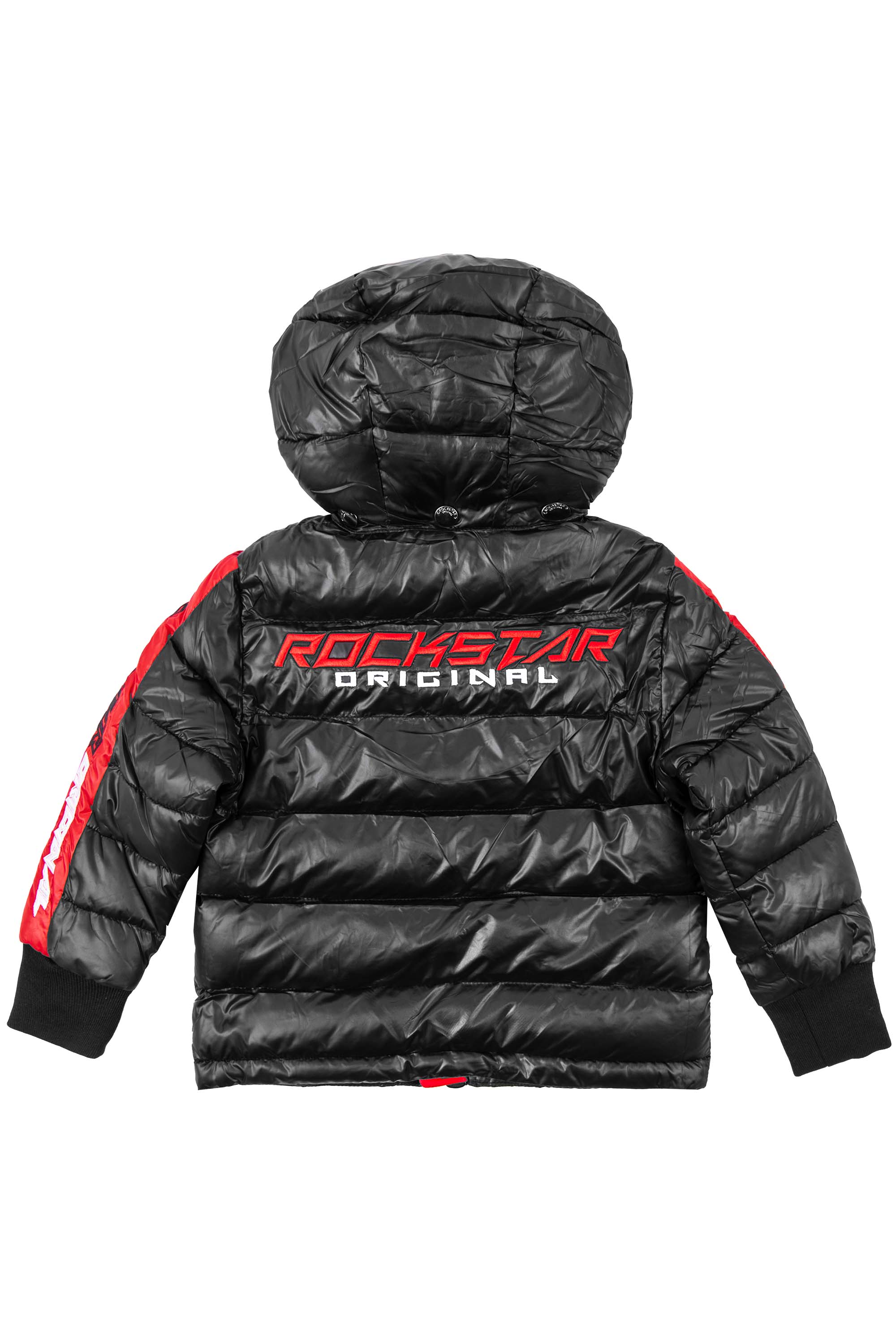 Kids Alasia Puffer Jacket- Black