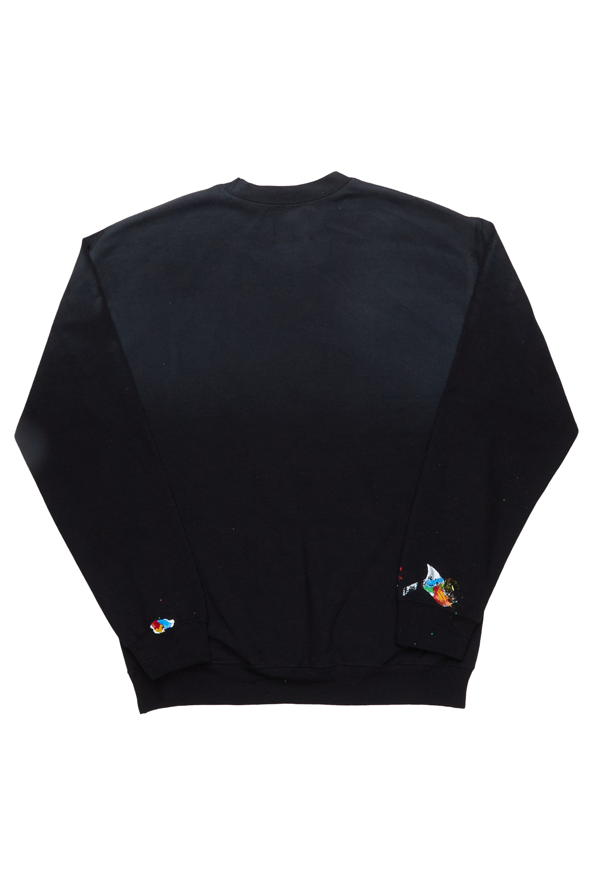 Rockstar Art Dist Black Crewneck