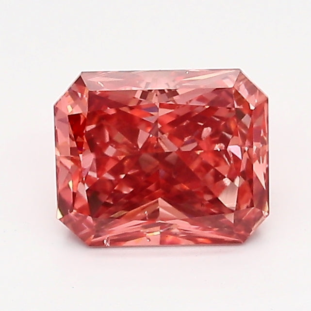 1 Carat Radiant Cut Pink SI2 IGI Certified Lab Grown Diamond