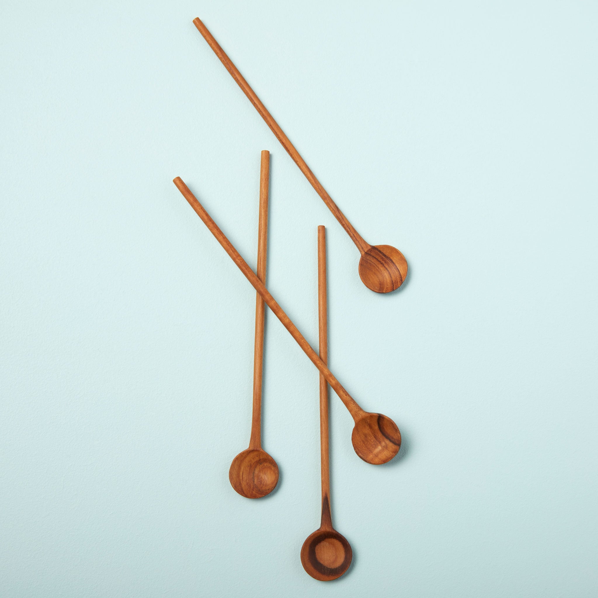  Teak Stirrers- Set/4 