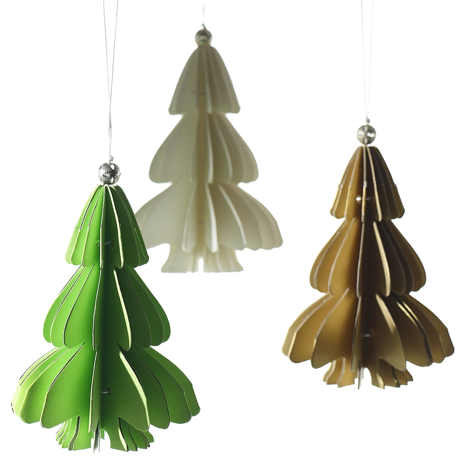  Holiday Paper Tree Ornament 