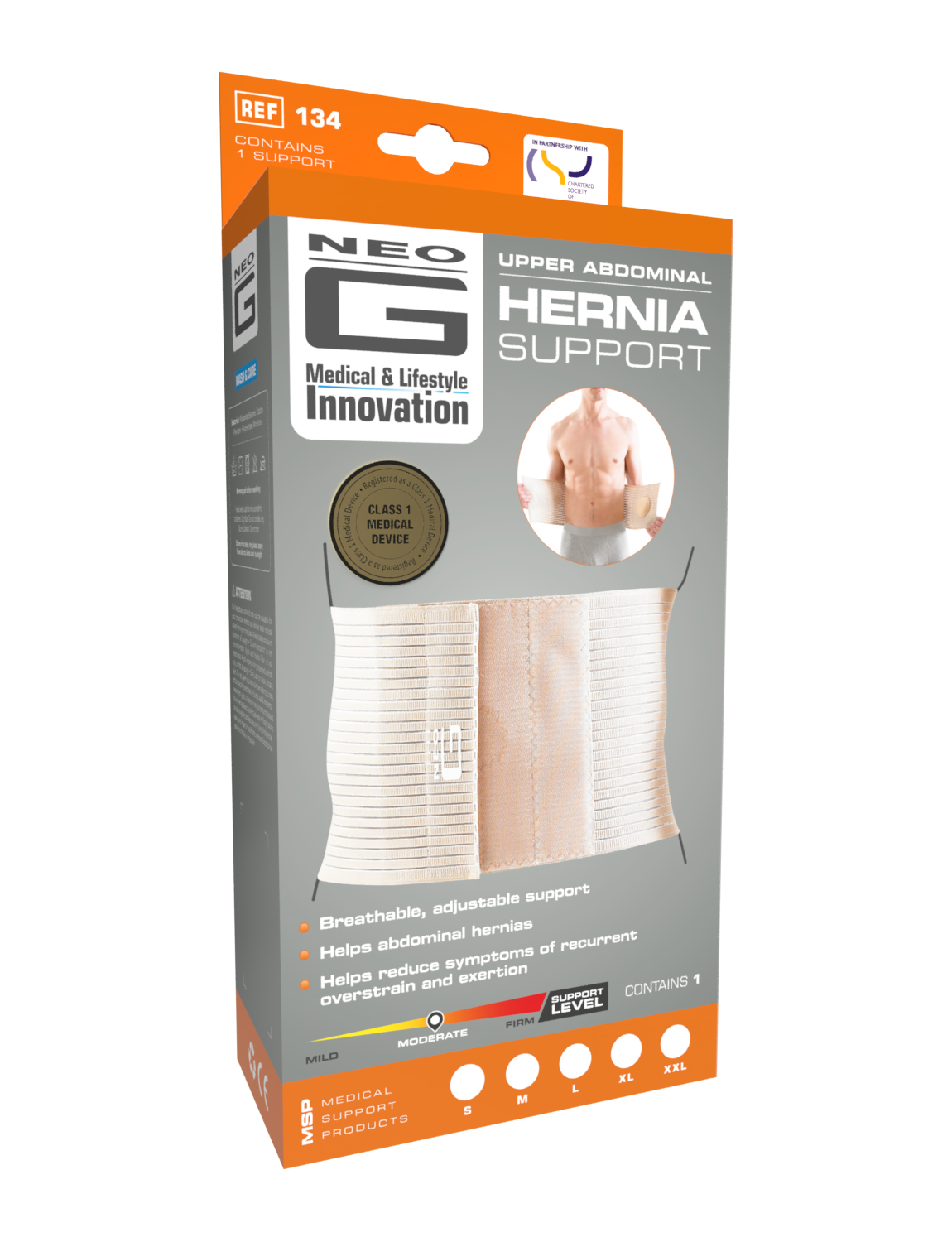 Upper Abdominal Hernia Support