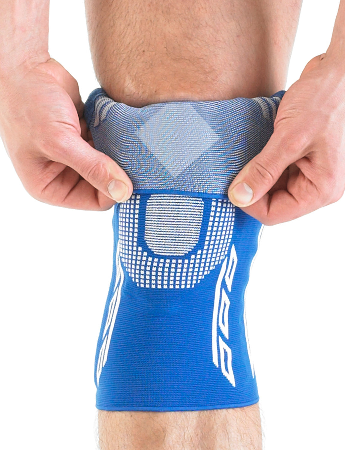 Airflow Plus Stabilized Knee Support with Silicone Patella Cushion