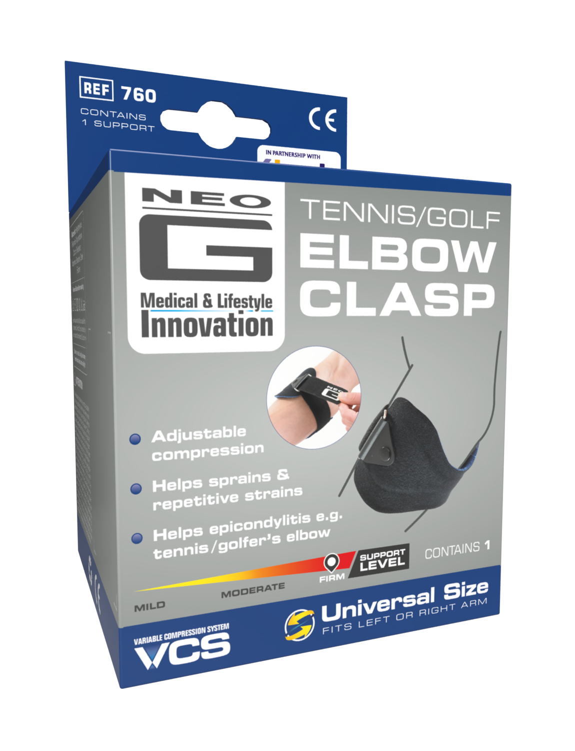 Tennis/Golf Elbow Clasp