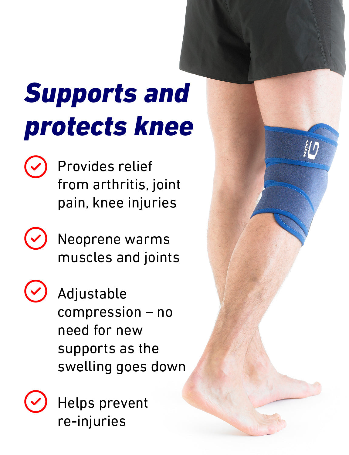 Closed Knee Support