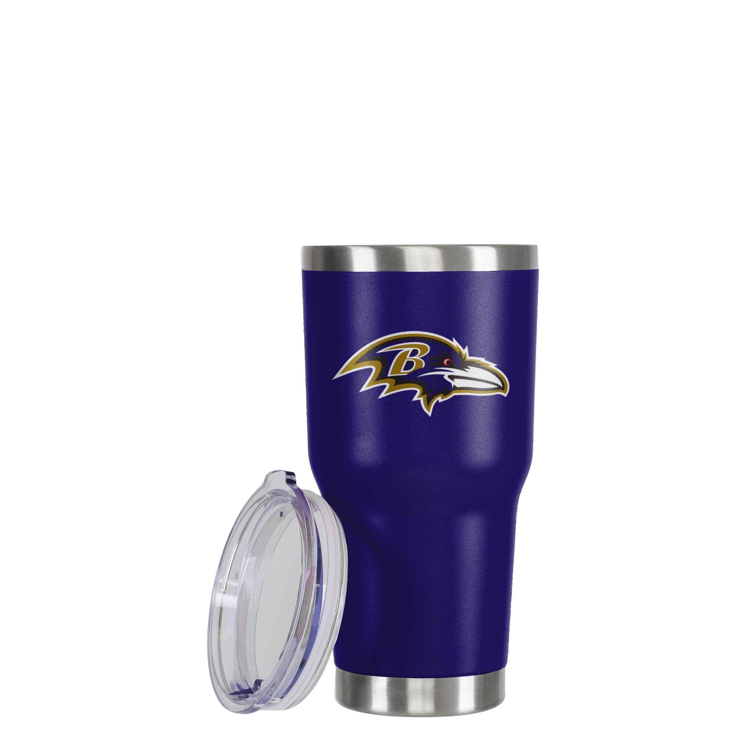 Baltimore Ravens NFL Purple Team Logo 30 oz Tumbler