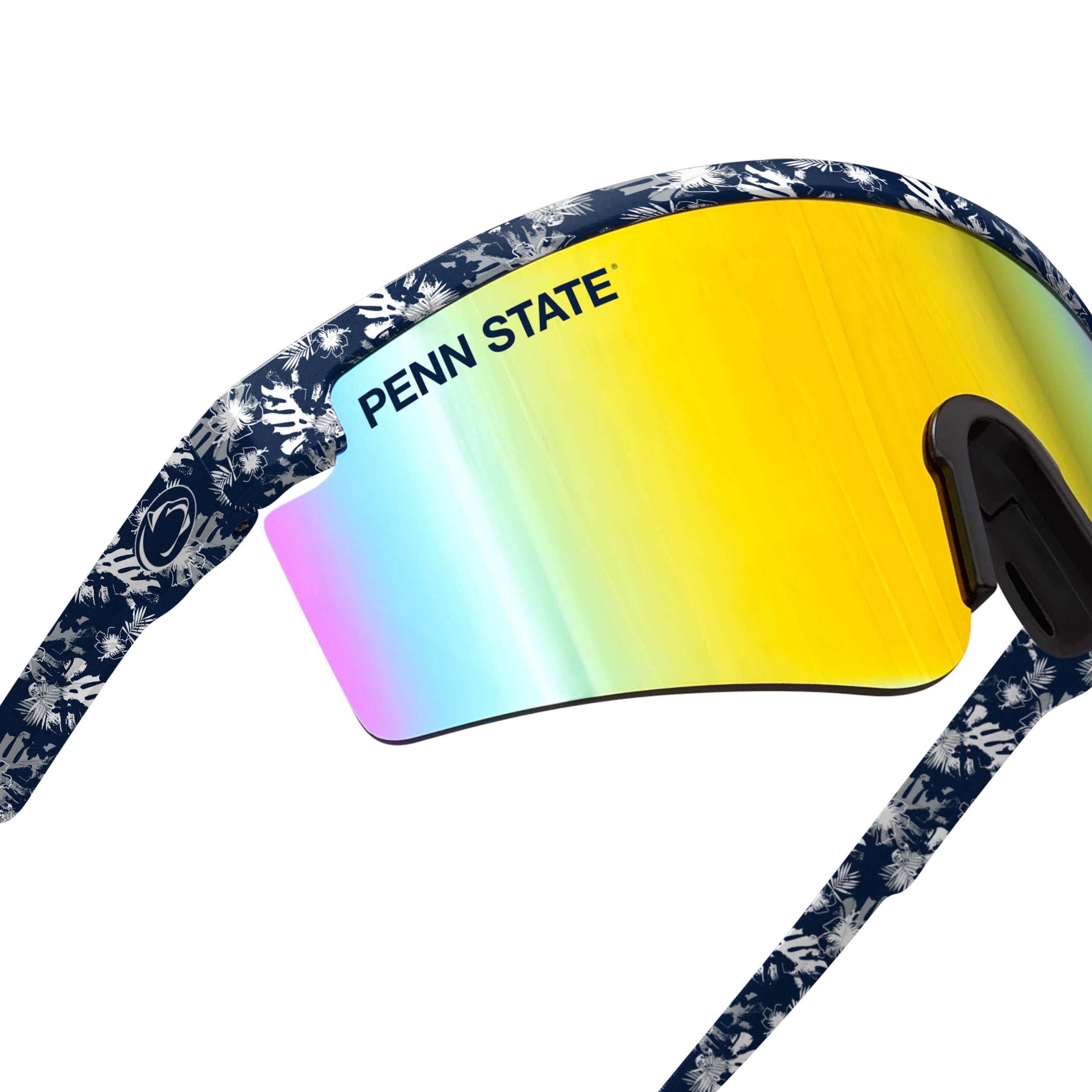 Penn State Nittany Lions NCAA Floral Large Frame Sunglasses