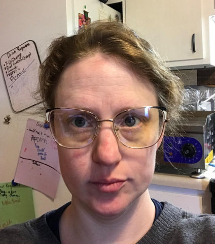Butterfly Design Oversized Computer Glasses