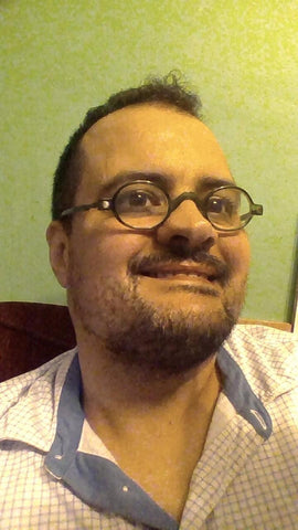 Vintage Round Professor Reading Glasses