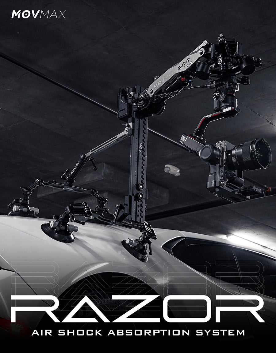 MOVMAX Razor Arm Air Shock Absorption system