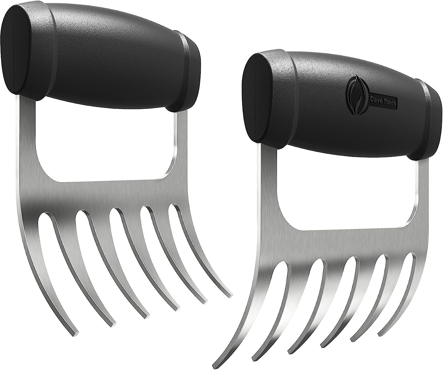 Cave Tools Metal Knuckle Grip Meat Claws for Shredding Meat, Handling & Carving Food, Barbecue Grill Accessories