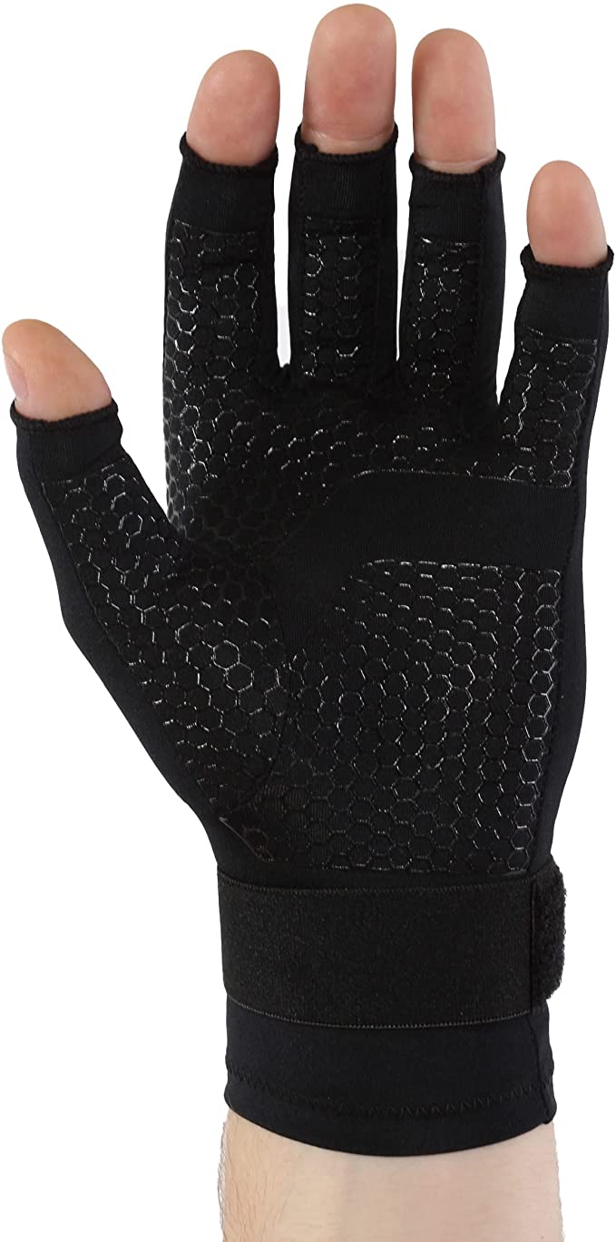 Copper Fit CBD and Copper Infused Compression Gloves (1-Pair)