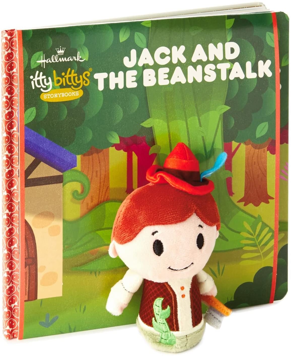 Hallmark itty bittys Jack and the Beanstalk Stuffed Animal and Storybook Set