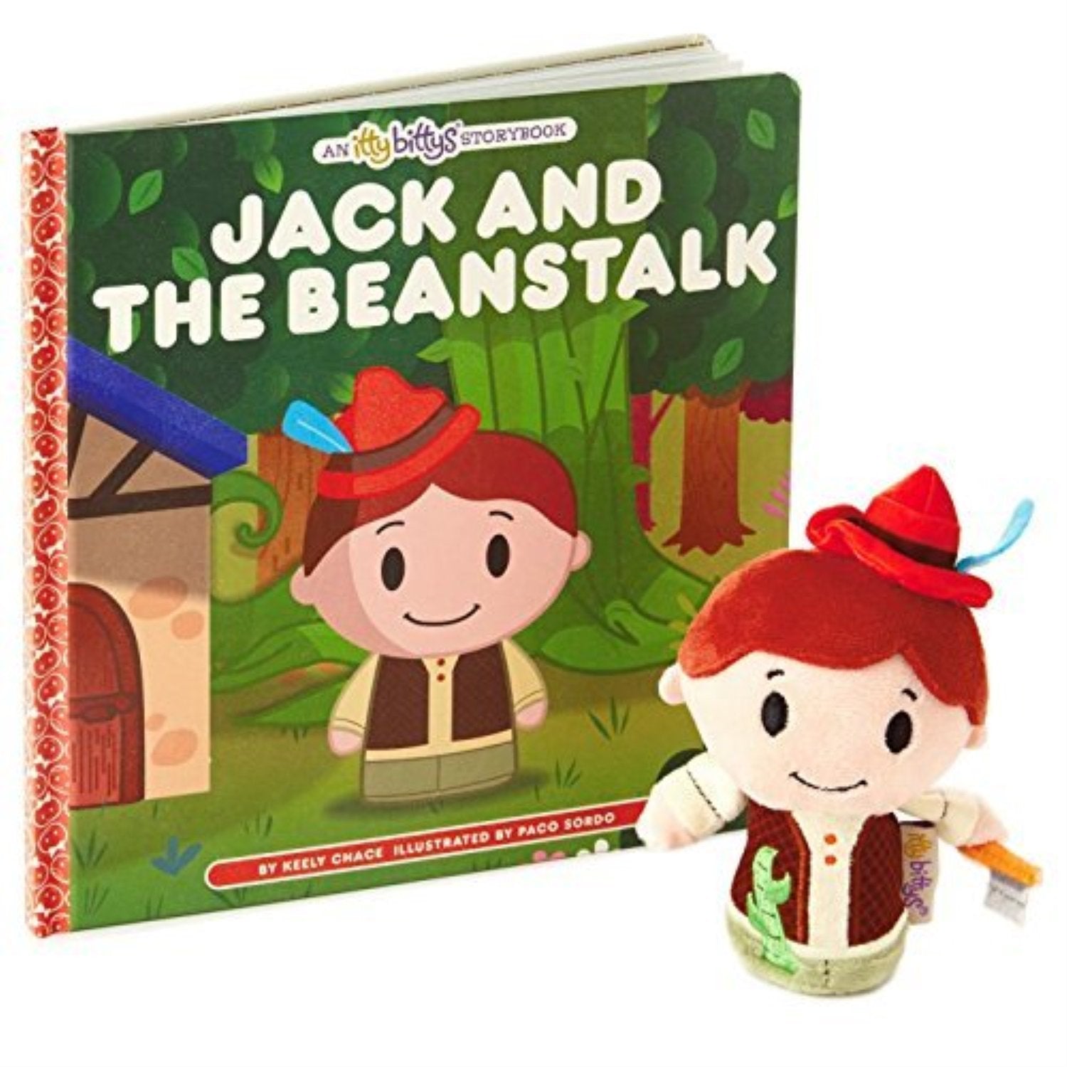 Hallmark itty bittys Jack and the Beanstalk Stuffed Animal and Storybook Set