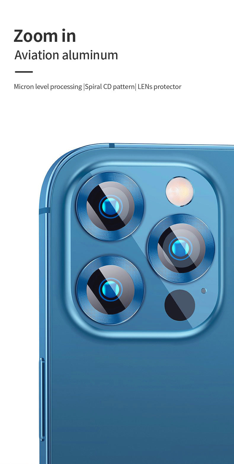 MIPOW KingBull Camera Lens Protector for iPhone 12, 12Pro, 12Pro Max, 13,  13Pro, 13Pro