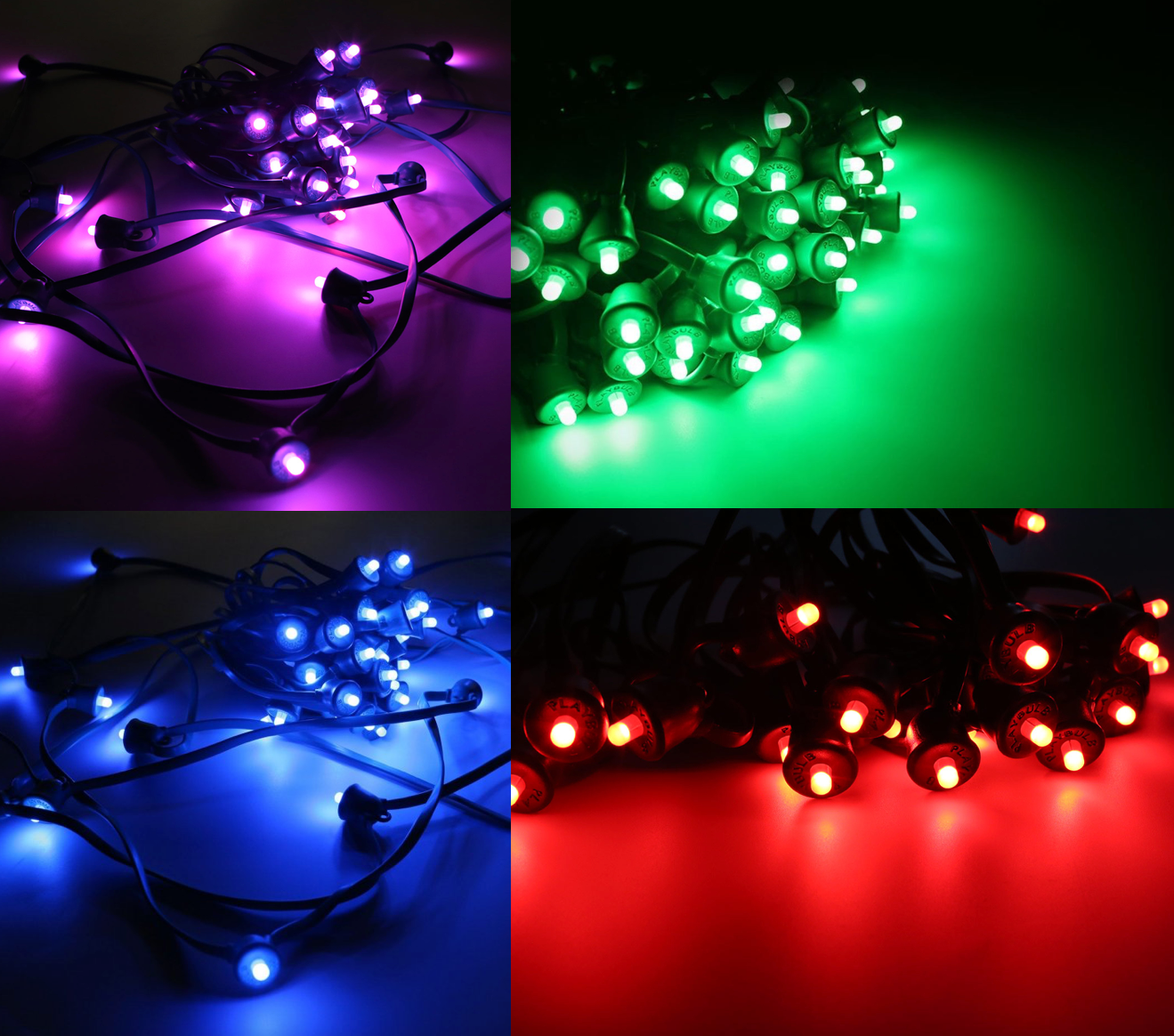 Intelligent Multicolor Fairy Lights String IP65 Waterproof LED