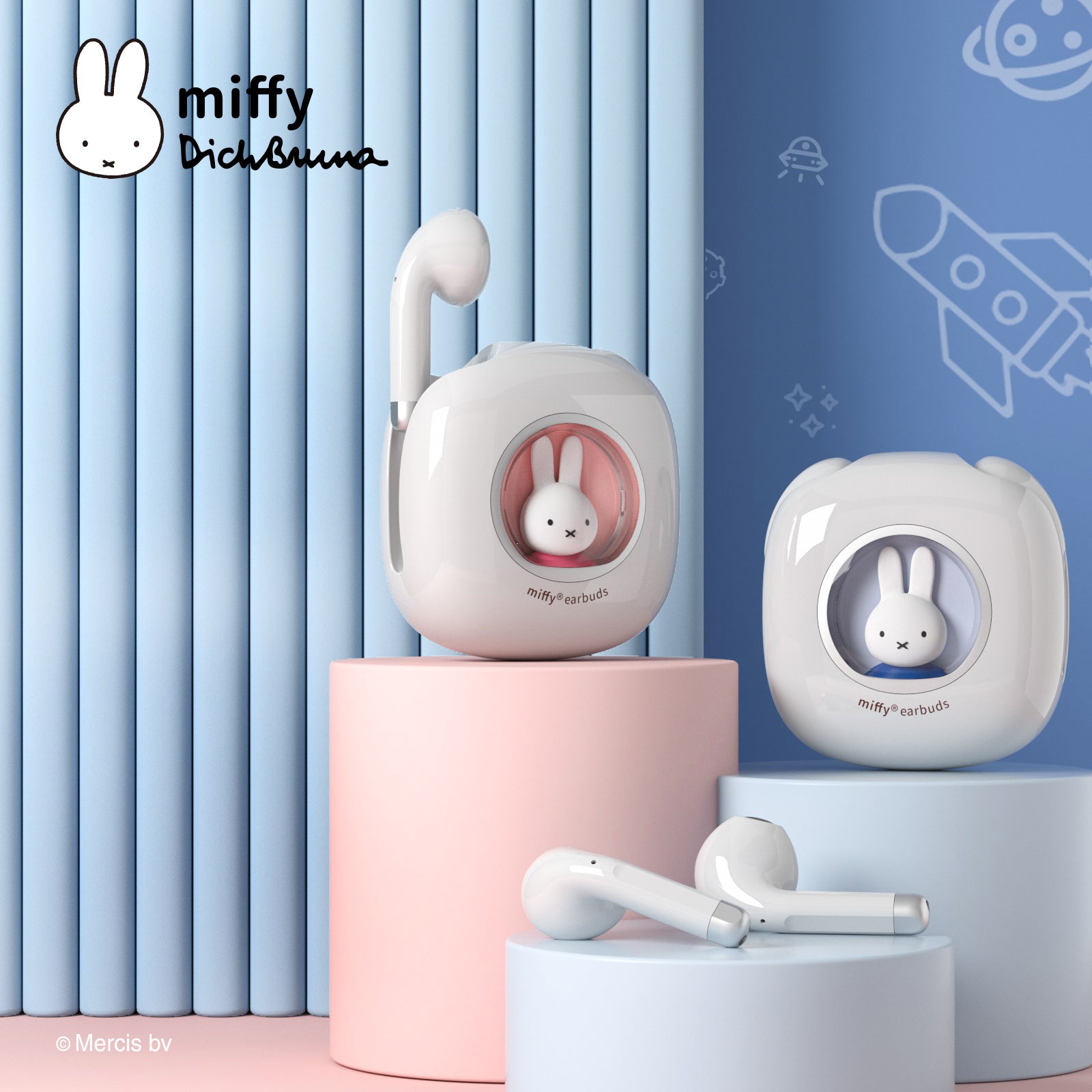 Miffy Bluetooth Wireless EarBuds Headset