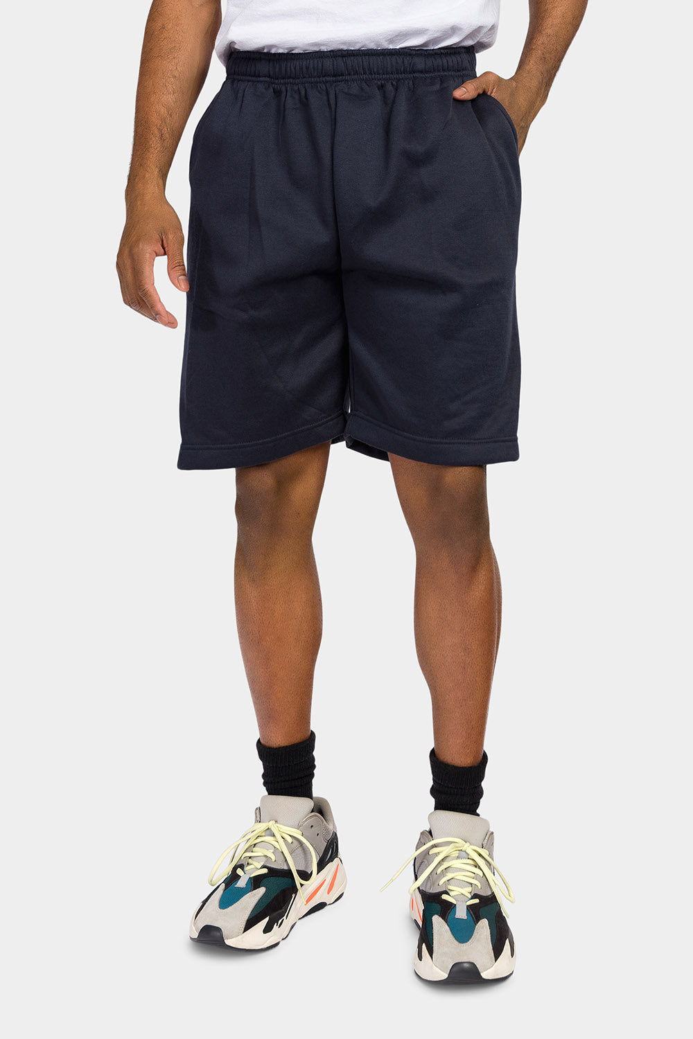 Essential Solid Fleece Shorts