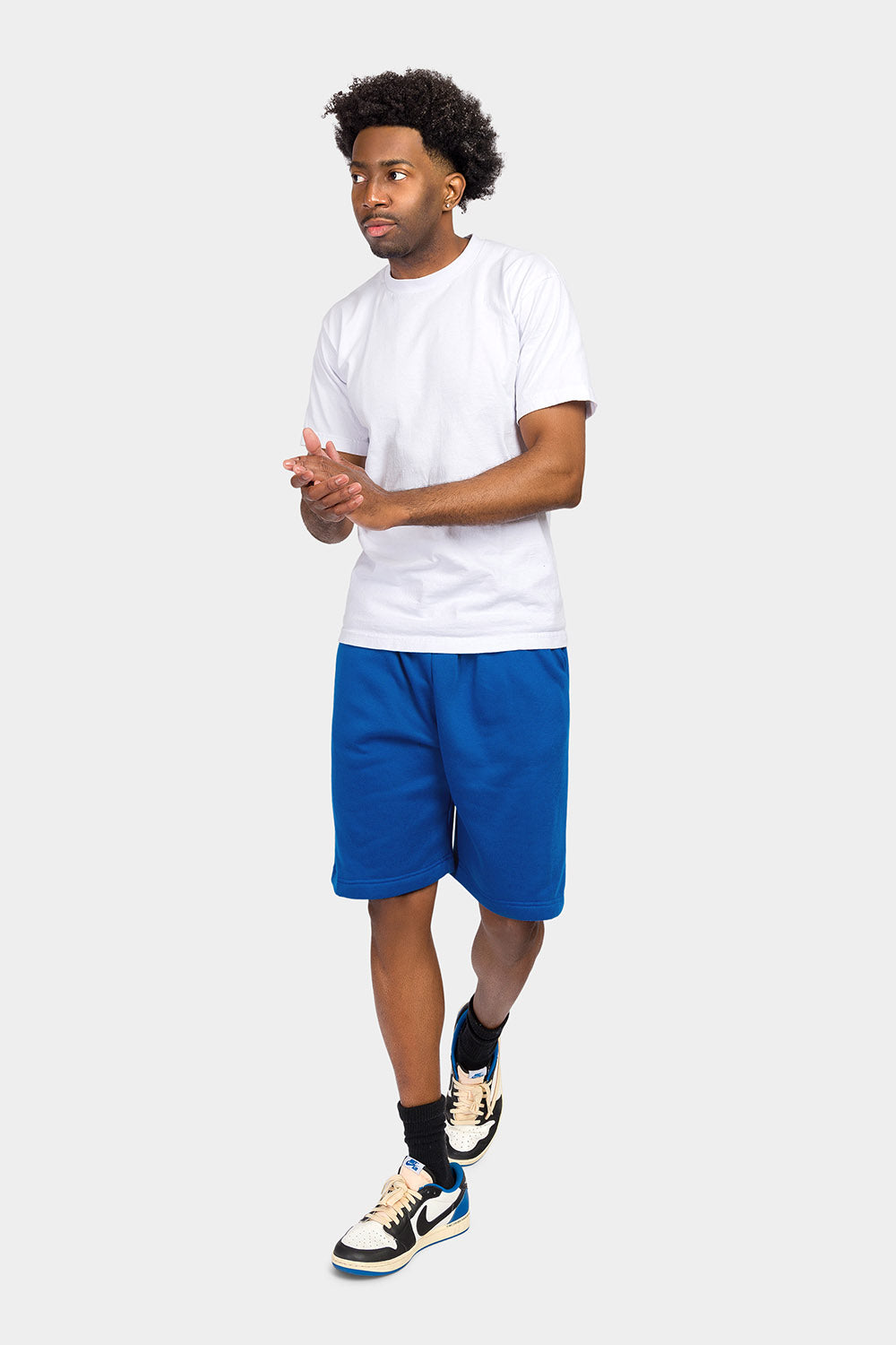 Essential Solid Fleece Shorts