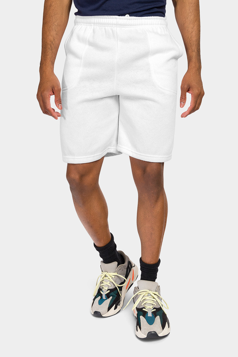 Essential Solid Fleece Shorts