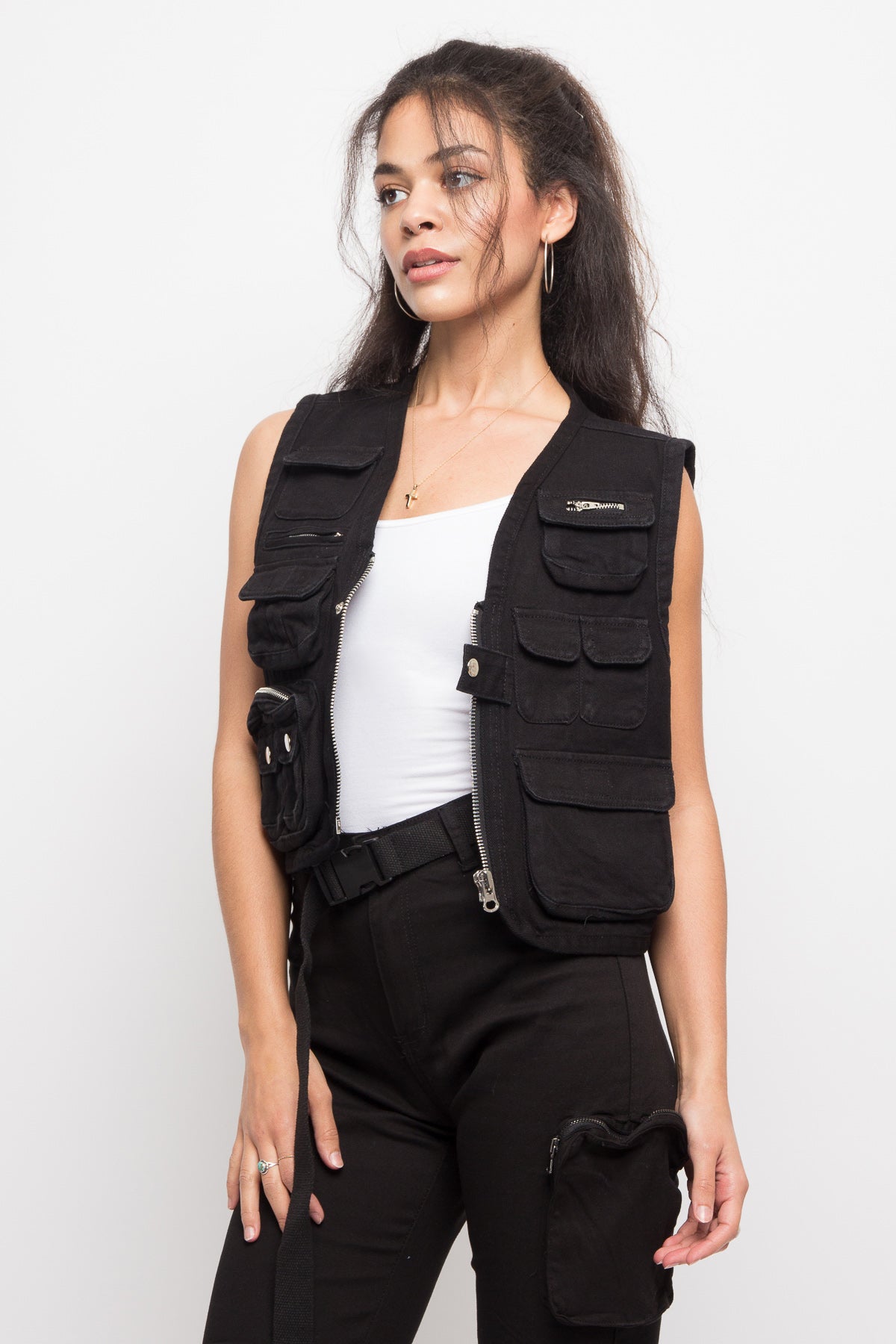 Utility Zipper Pocket Vest