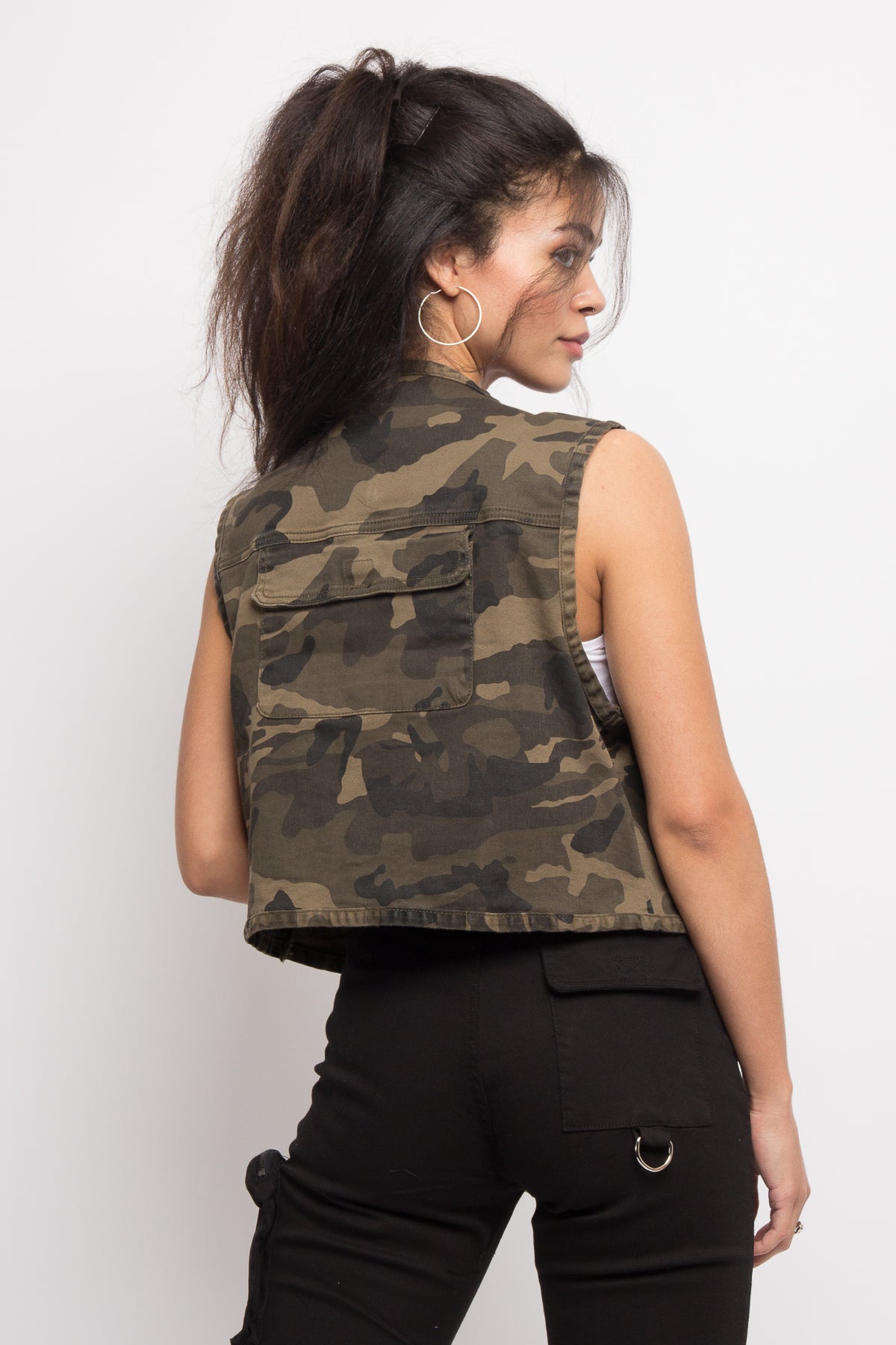 Utility Zipper Pocket Vest