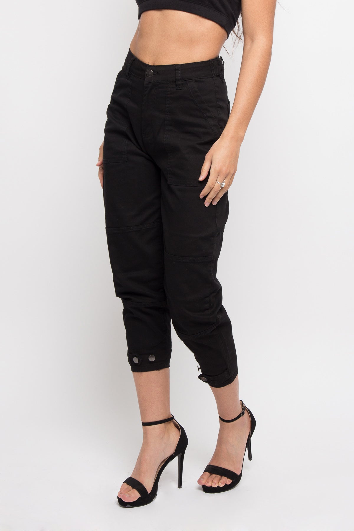 High Rise Slouch Pants