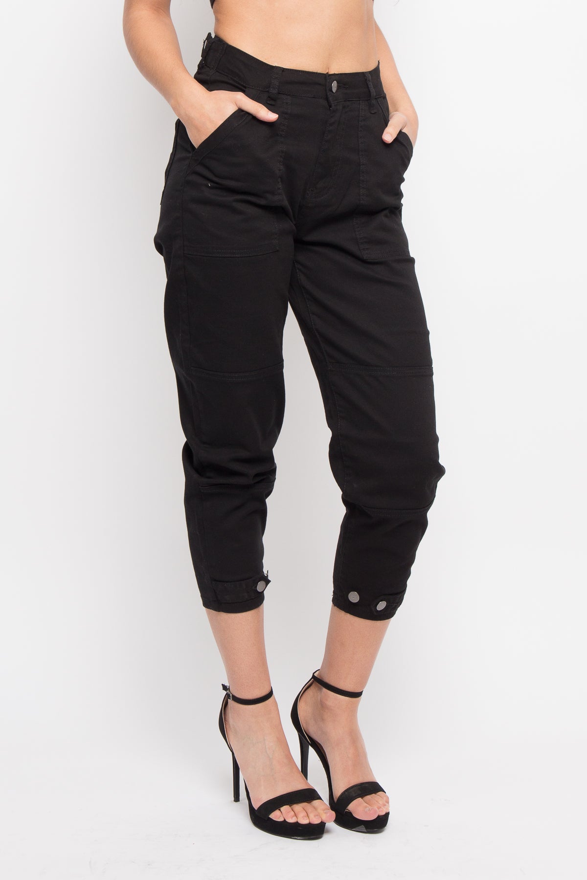 High Rise Slouch Pants