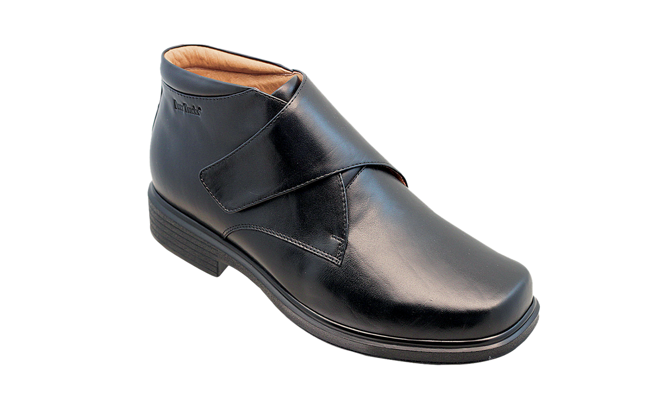 Pilgrim Men Dress Boots -D2206 Wise - Black