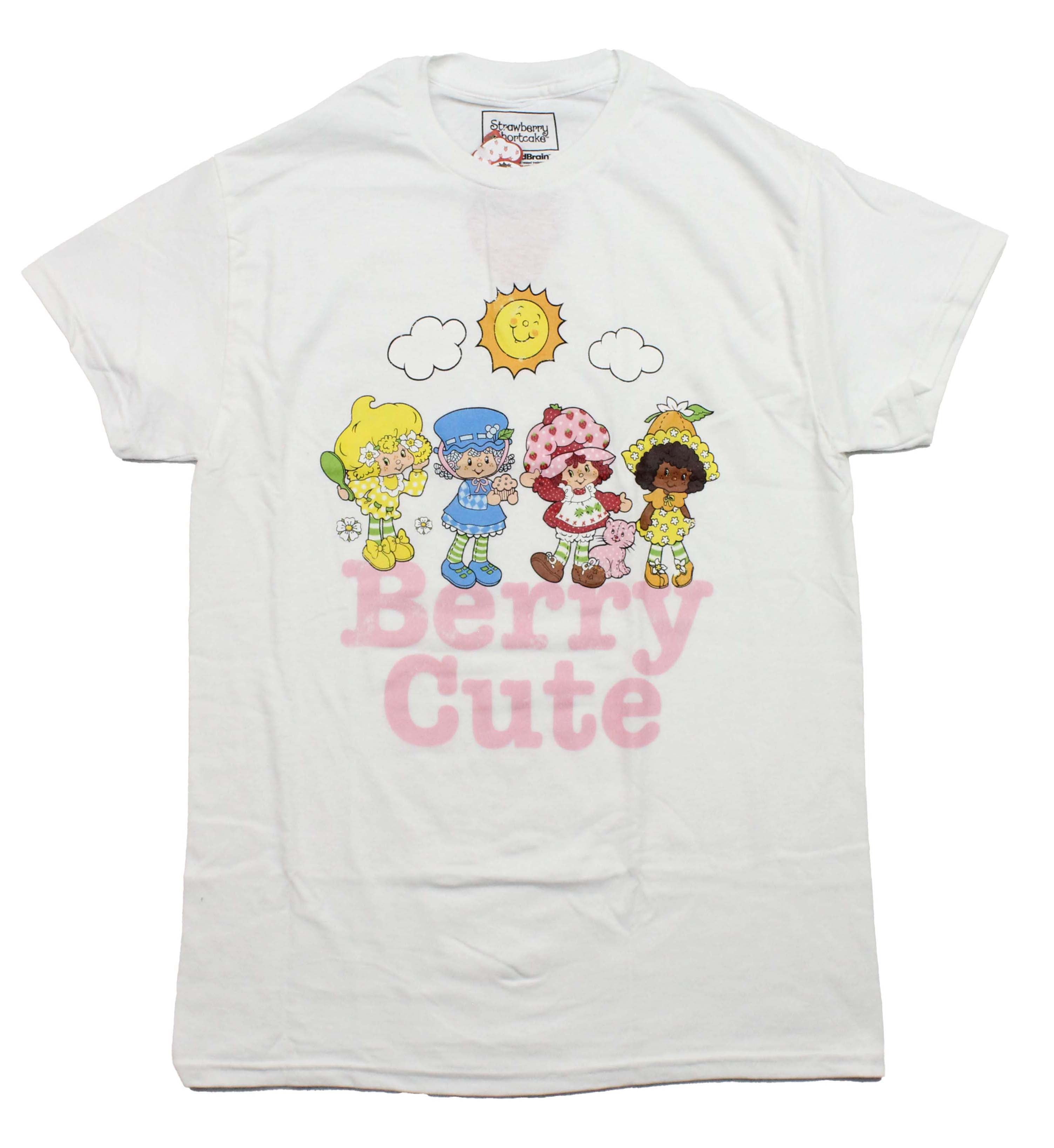 Strawberry Shortcake Mens T-Shirt - Cast over Berry Cute