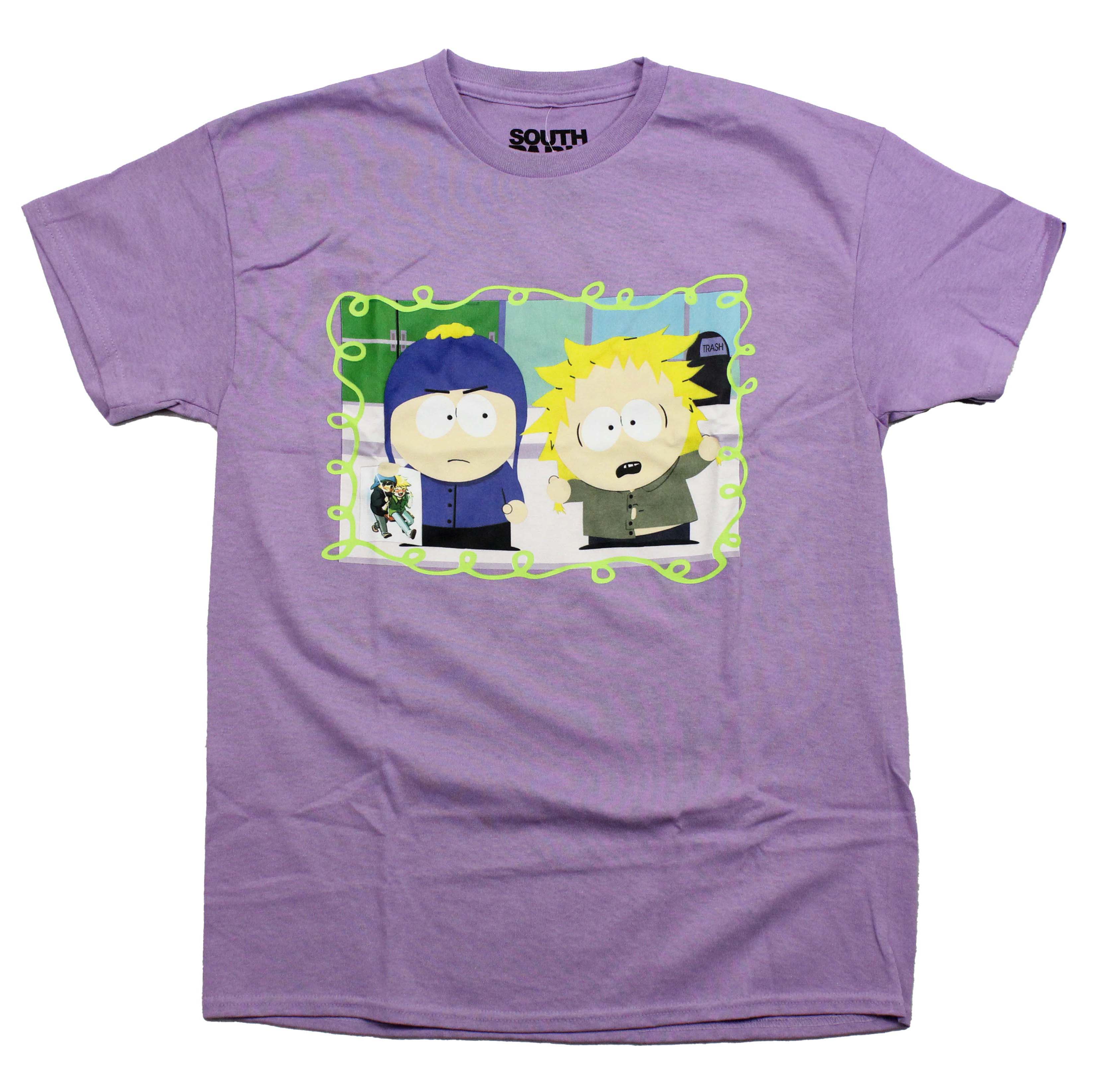 South Park Mens T-Shirt - Craig and Tweek Photo Style Image