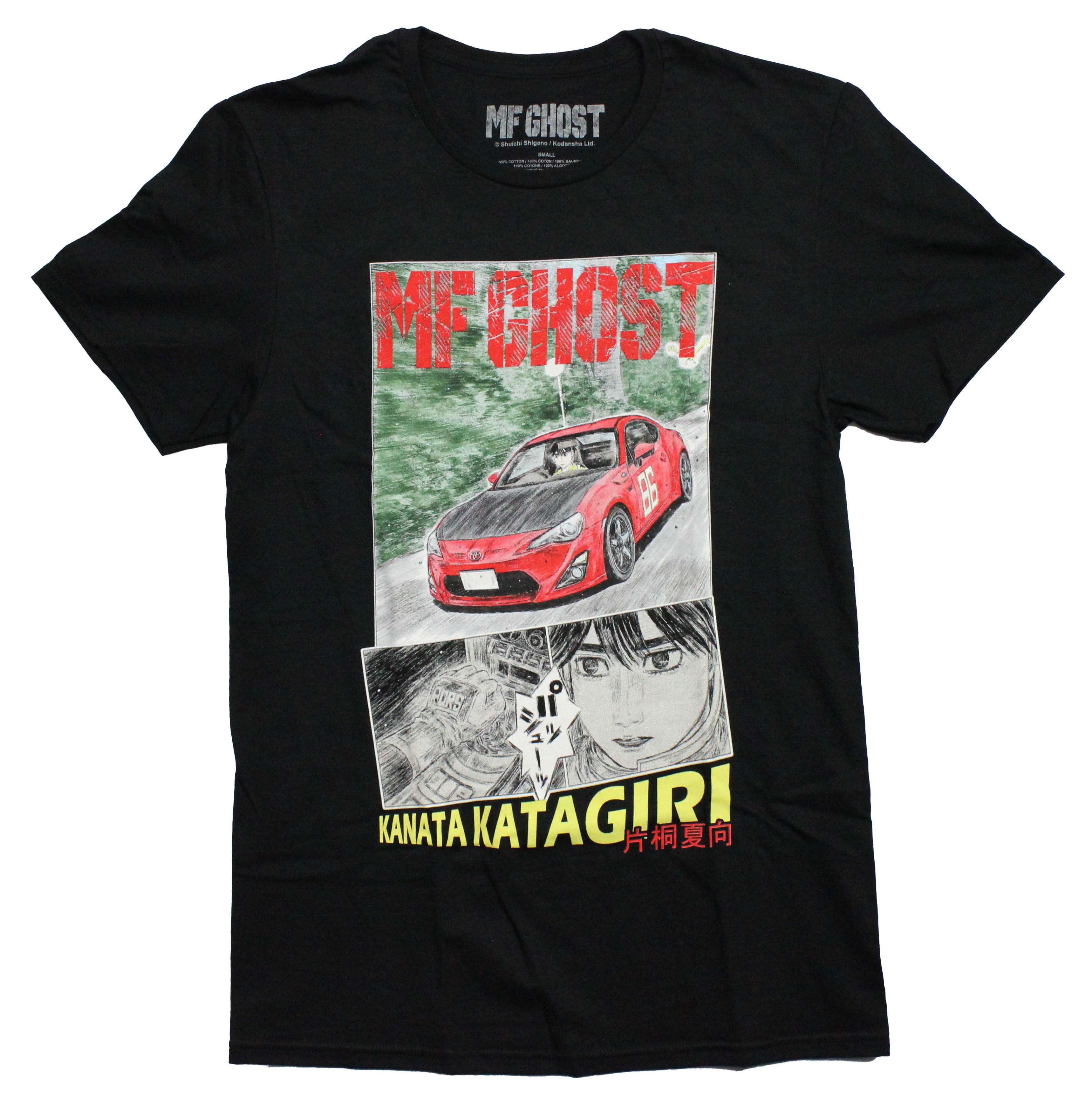 MF Ghost Mens T-Shirt - Kanata Kata Girl Manga Images