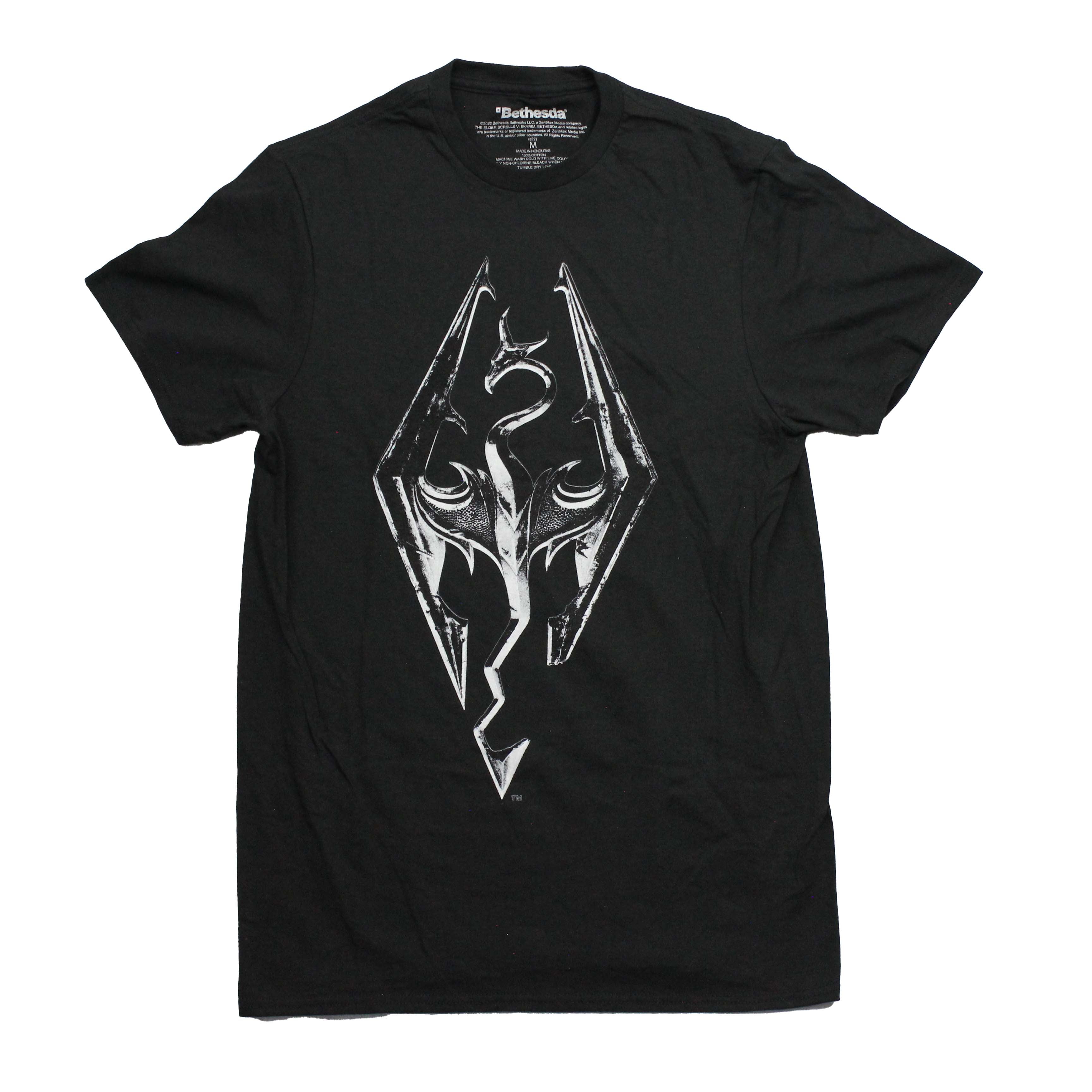 The Elder Scrolls Skyrim Mens T-Shirt - Classic Symbol