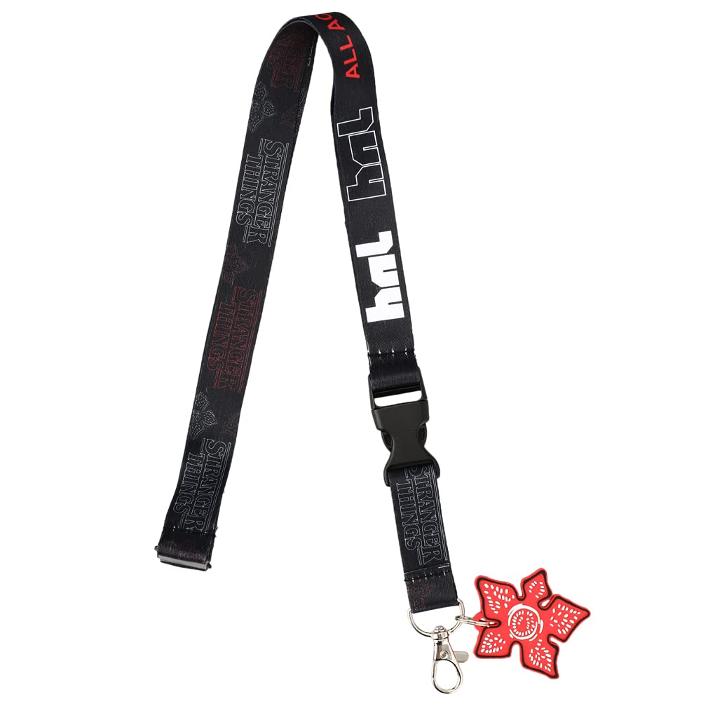 Bioworld Stranger Things Lanyard with Clear Sleeve