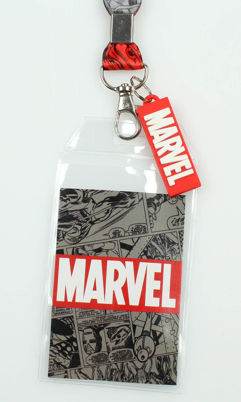 Marvel Lanyard ID Badge Holder, 2