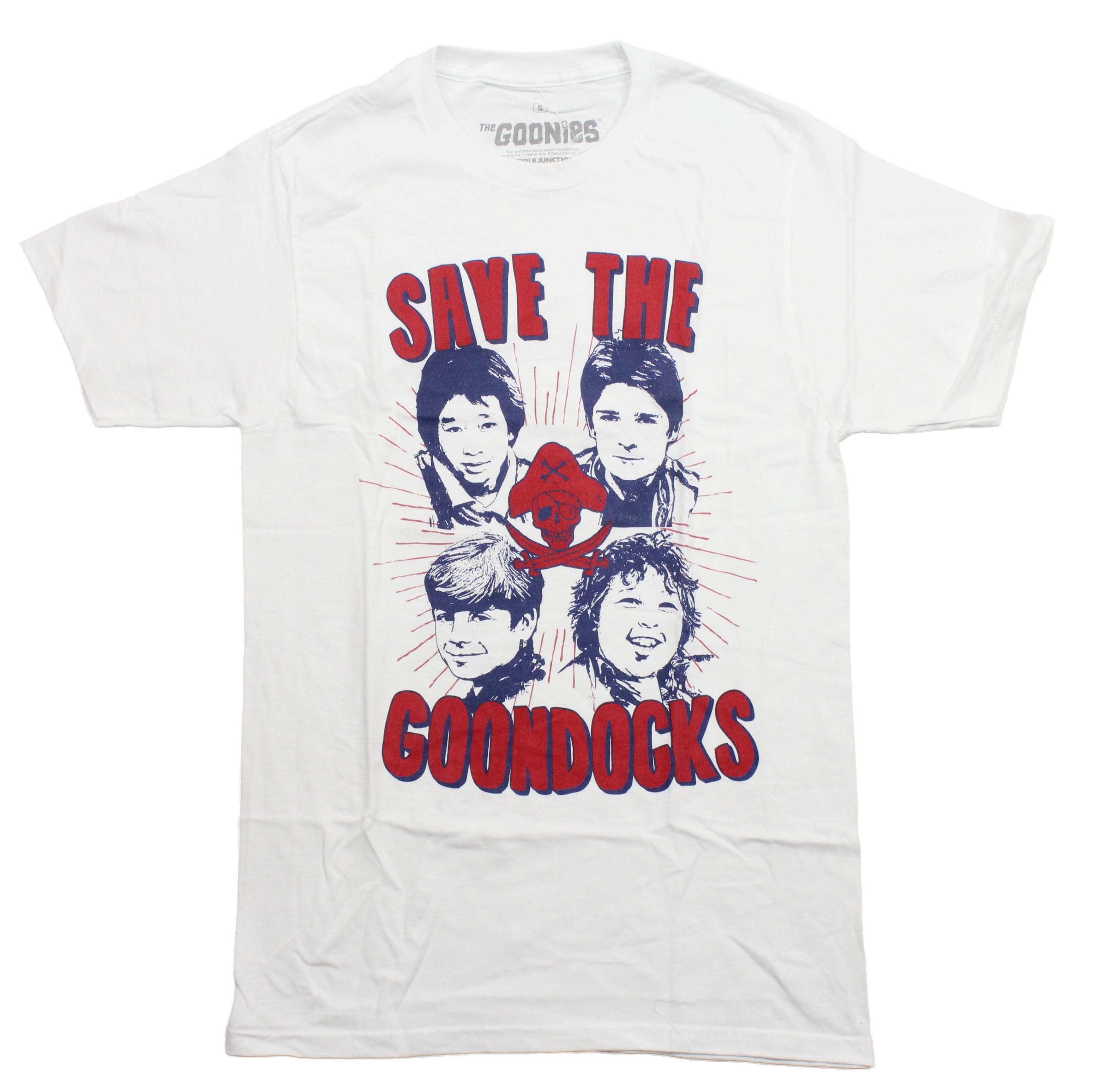 The Goonies Mens T-Shirt - Save the Goondocks Head Images