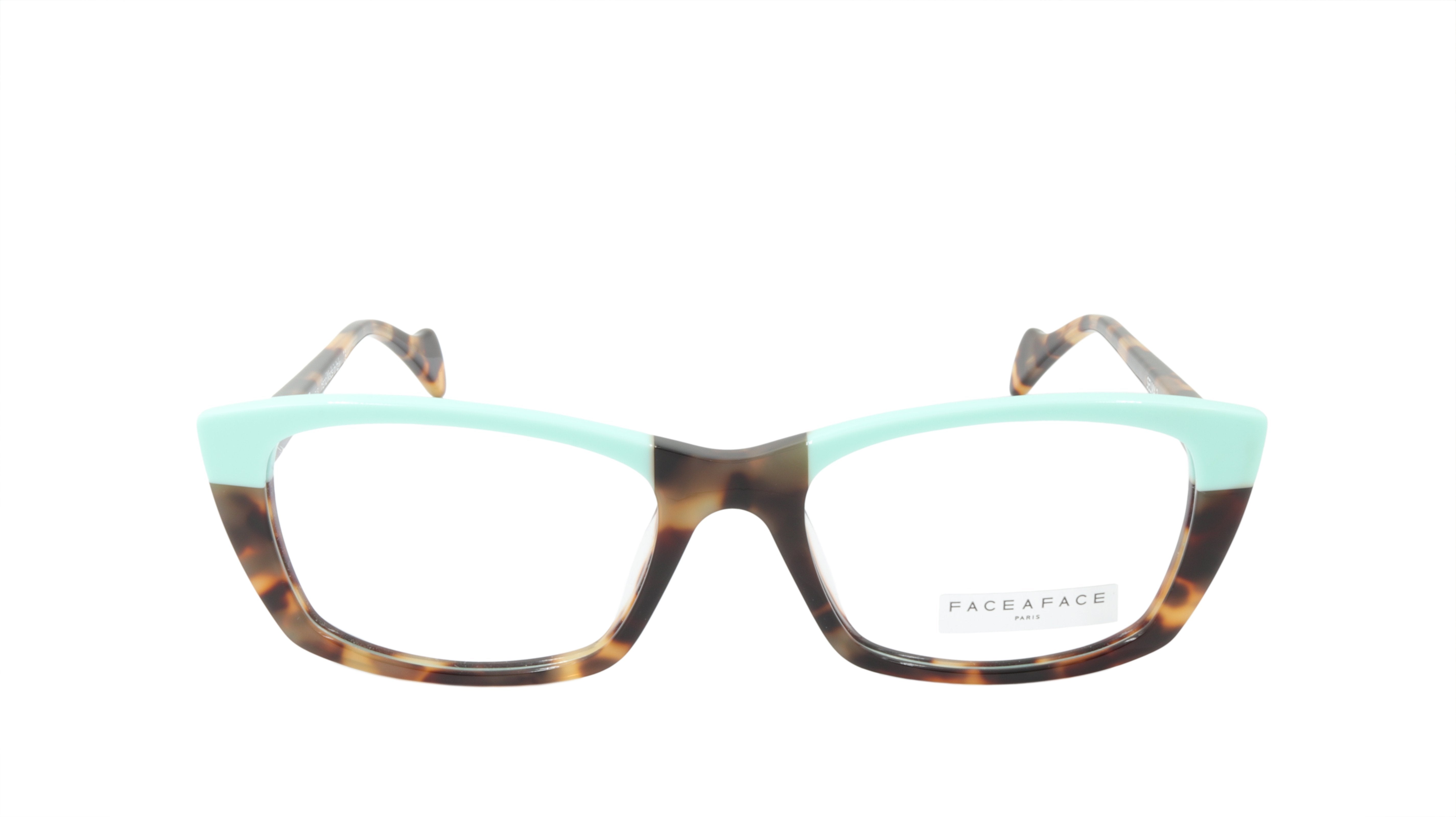 Face A Face Eyeglasses Frame SELMA 2 Col. 2120 Acetate Camouflage Yellow Opaque