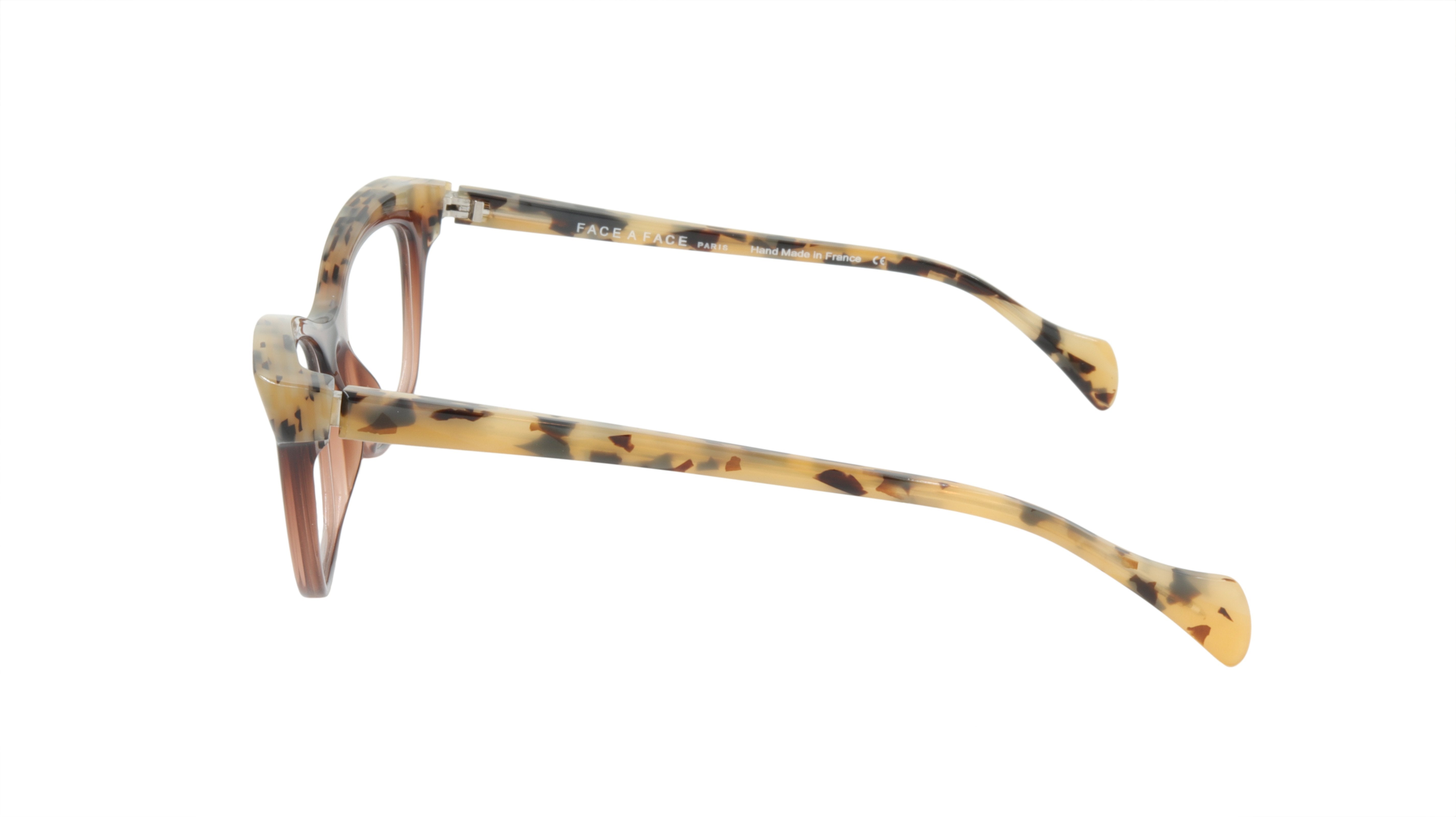 Face A Face Eyeglasses Frame GILDA 2 Col. 222 Acetate Chestnut Brown Safari