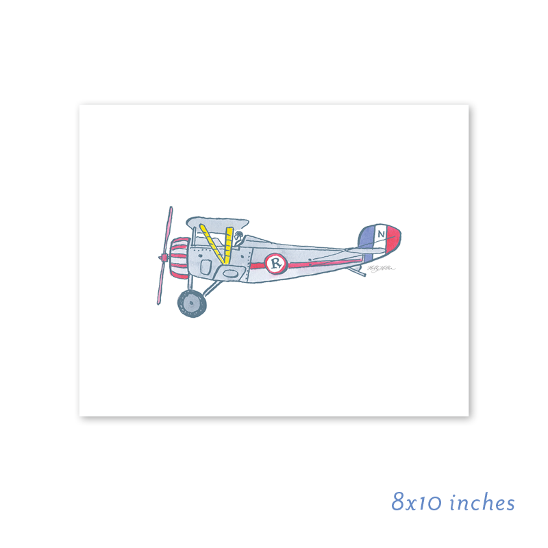 Fly In Nieuport Art Print by Holly Hollon